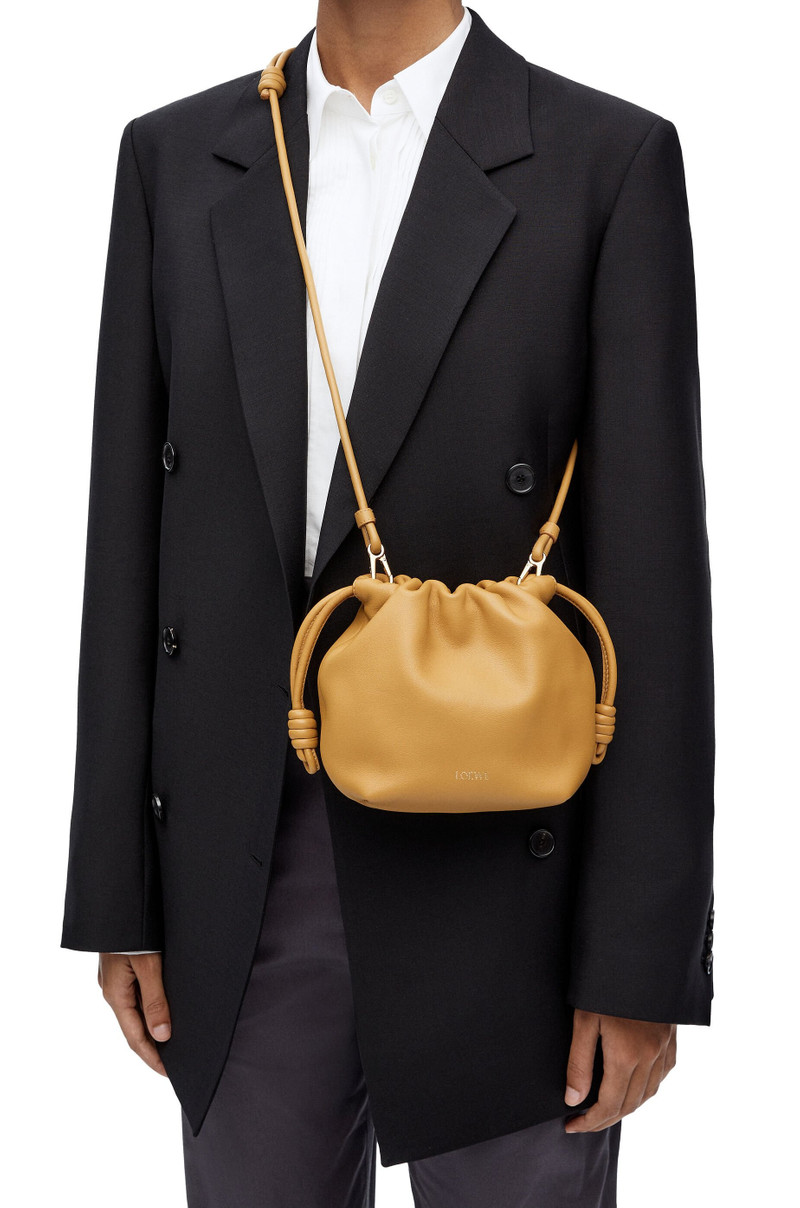 Mini Flamenco Purse bag in mellow nappa lambskin 4