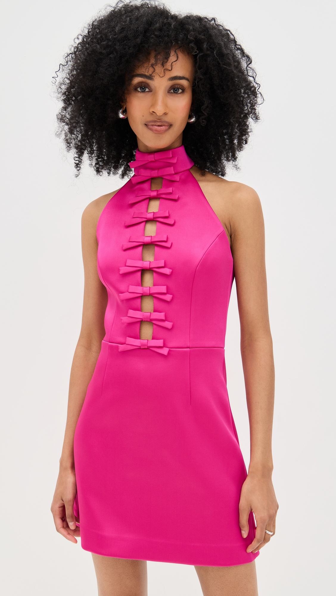 Saskia Bow Mini Dress - 6