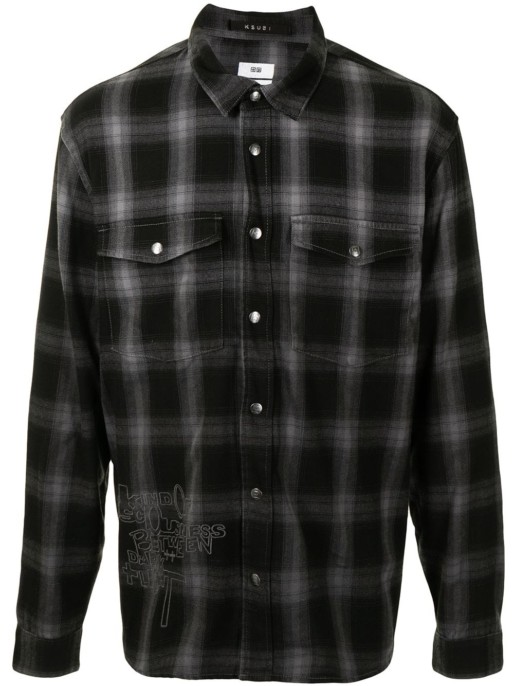 Consciousness plaid shirt - 1