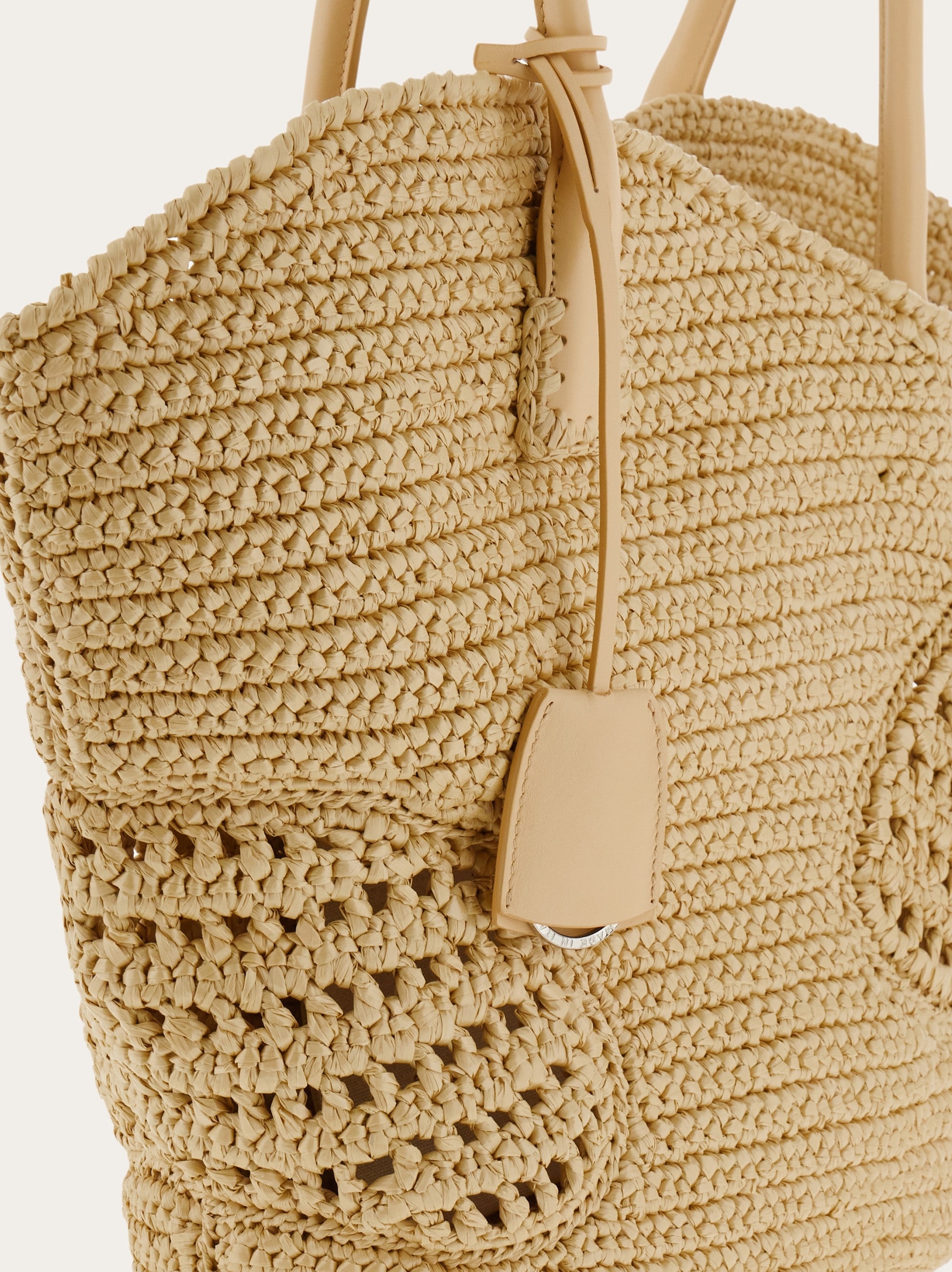 Tote bag with cut-out detailing (L) - 6