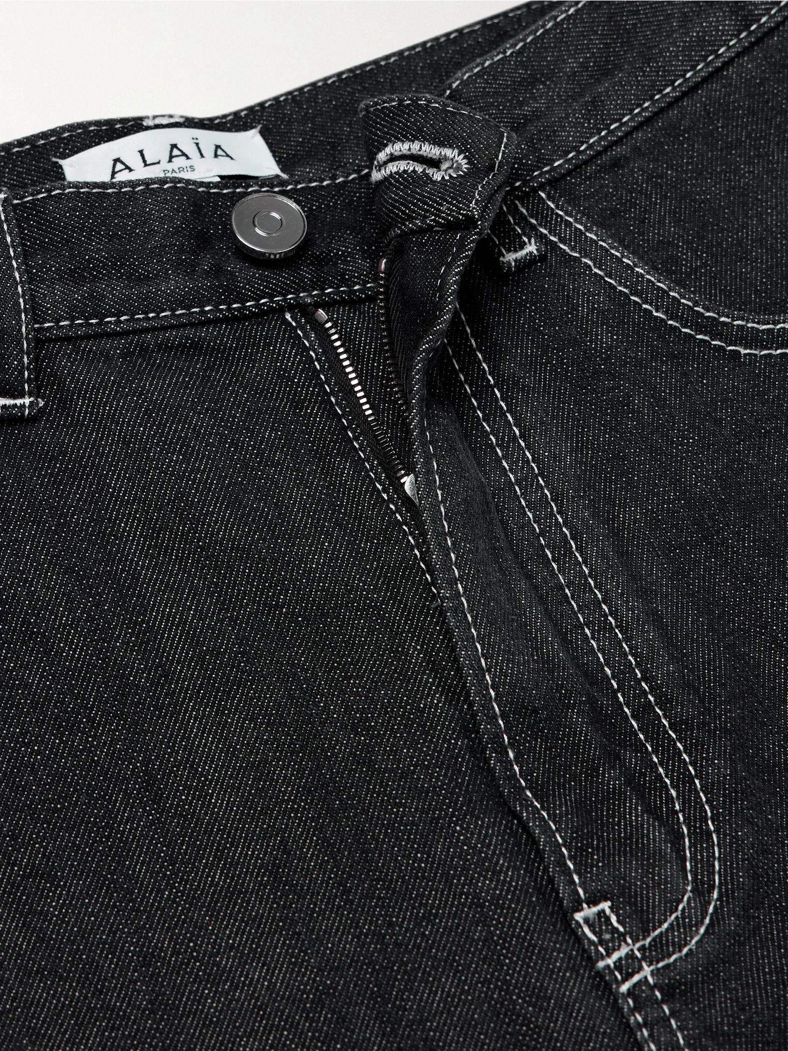 Archetypes high-rise slim-leg jeans Black - 4
