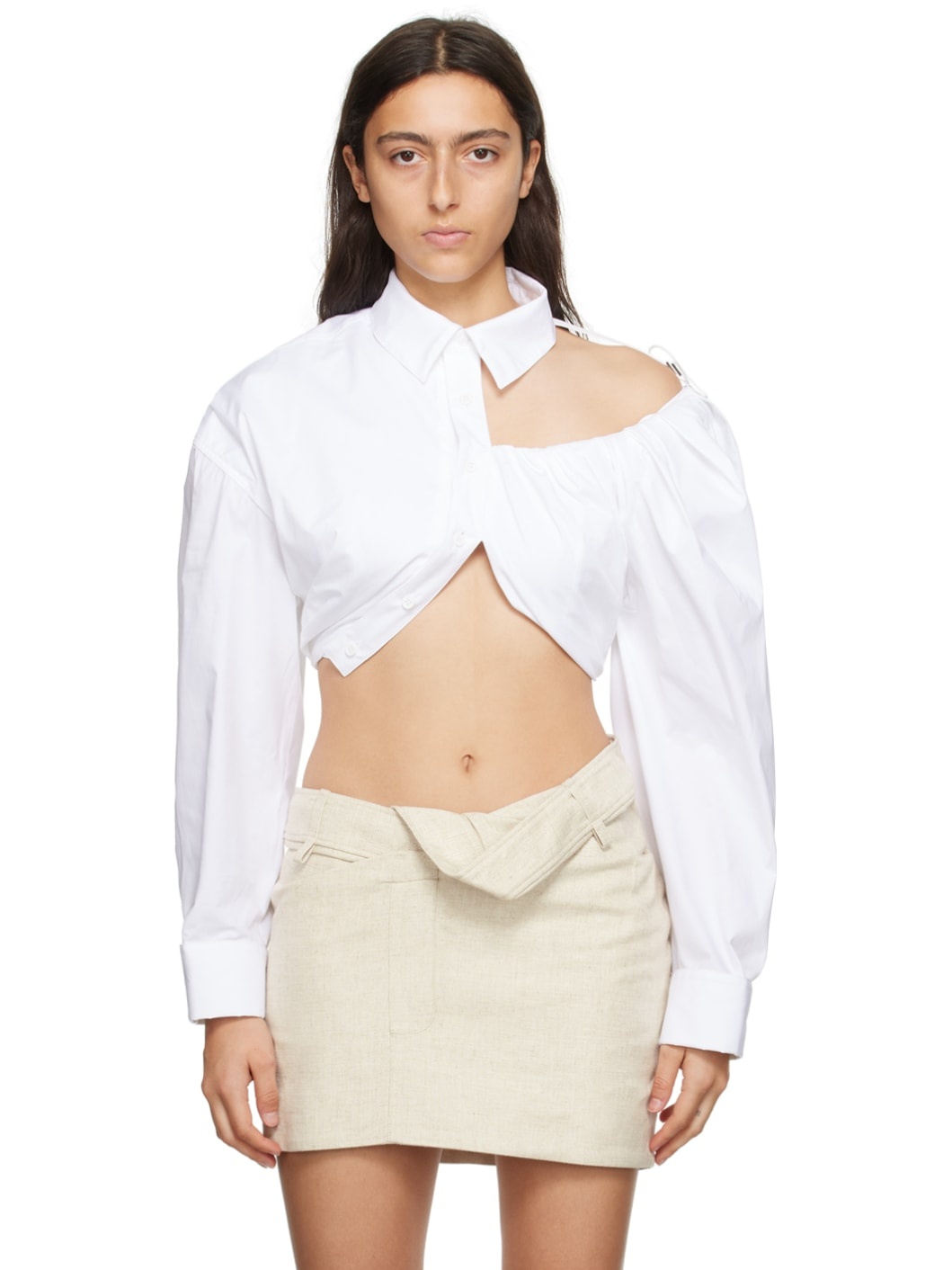 White Le Chouchou 'La Chemise Galliga' Shirt - 1