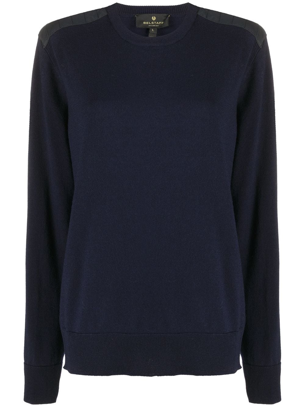 logo embroidered jumper - 1