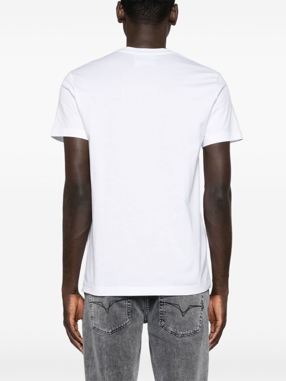 logo-print cotton T-shirt - 4