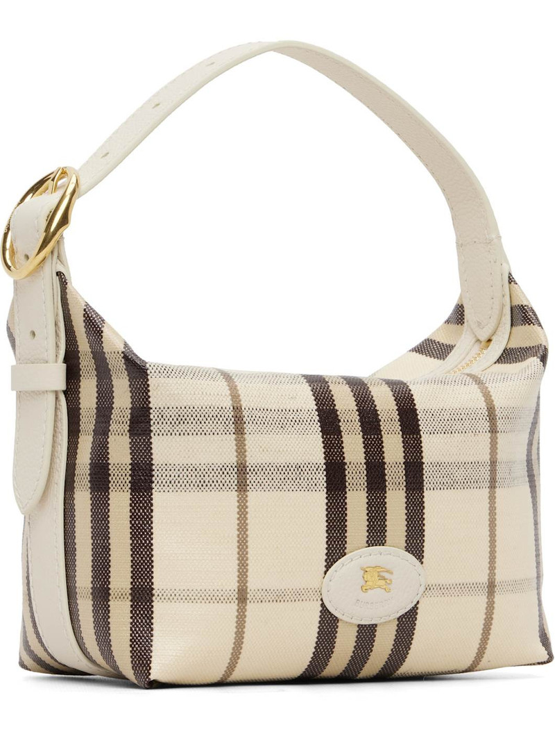Burberry Off-White Mini Highlands Duffle Bag outlook