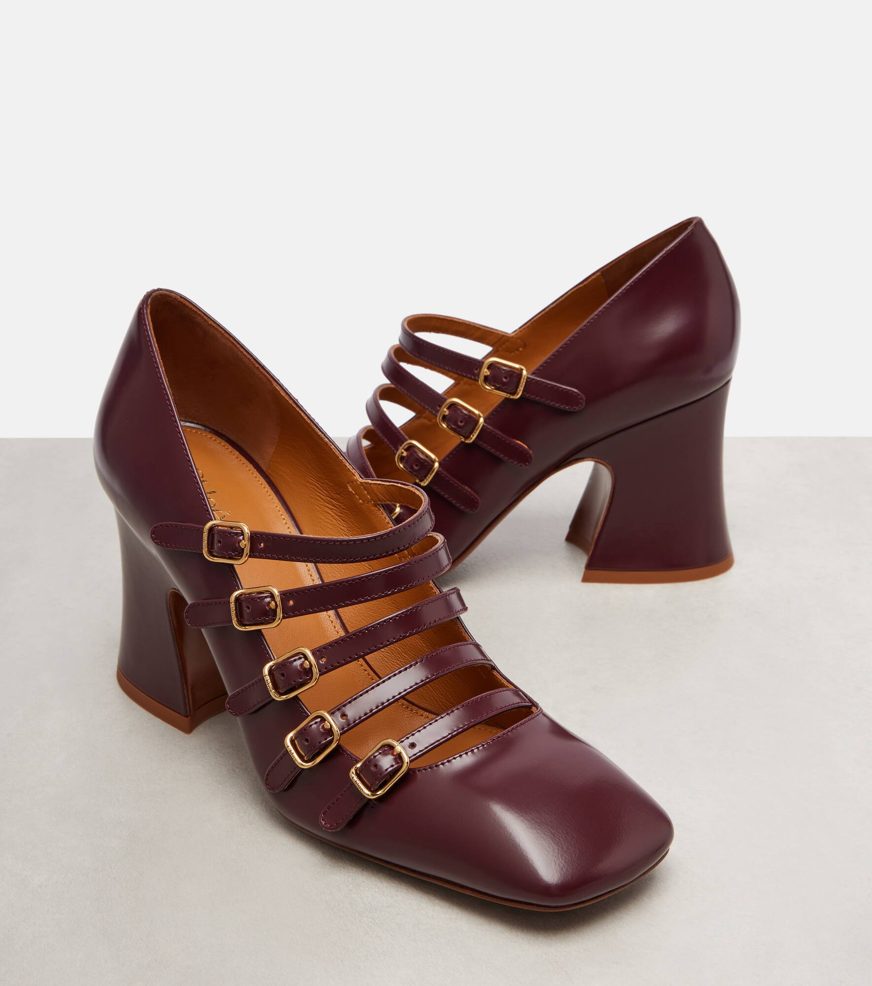 Janis 80 leather Mary Jane pumps - 5