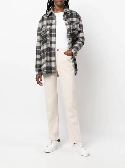A.P.C. straight-leg high-waisted trousers outlook