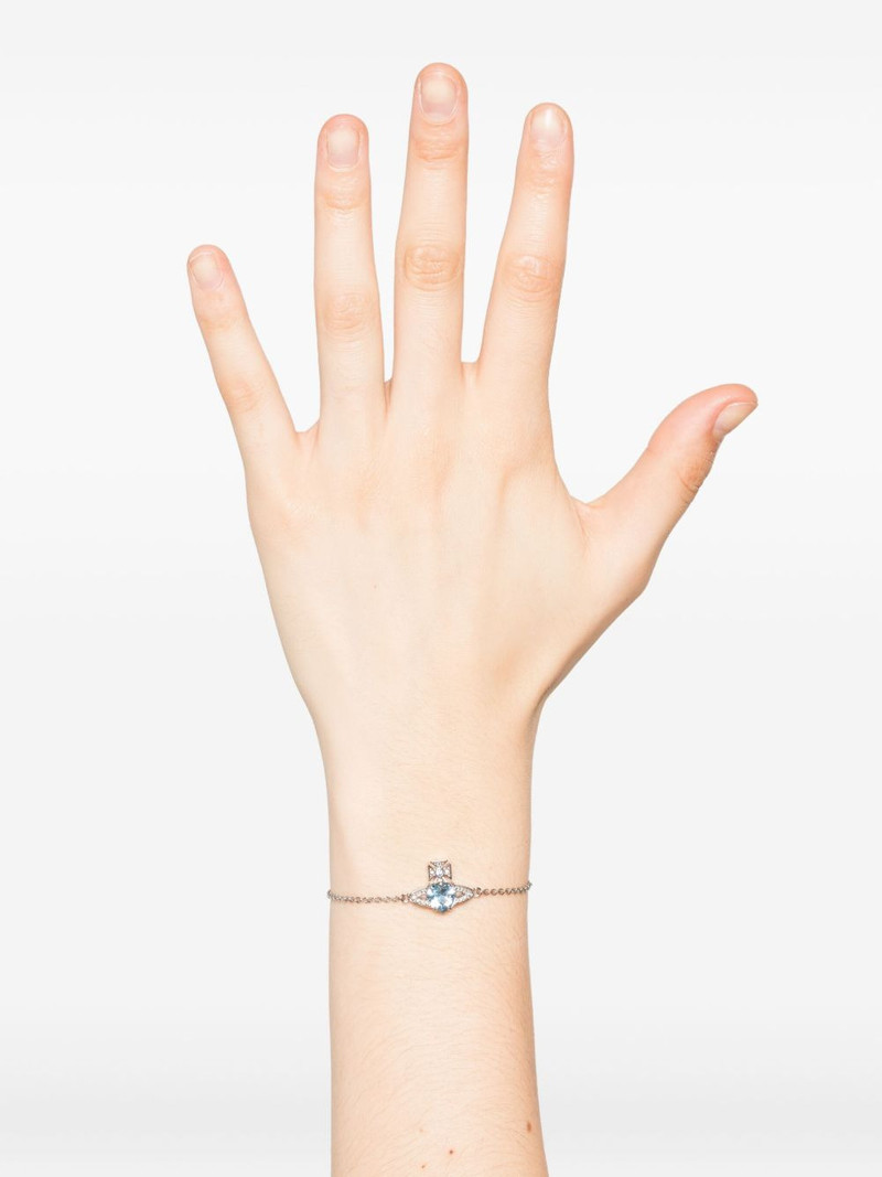 Vivienne Westwood ORB-EMBELLISHED BRACELET outlook