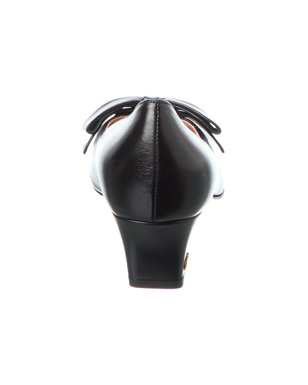 Valentino Bow 45 Leather Pump - 3
