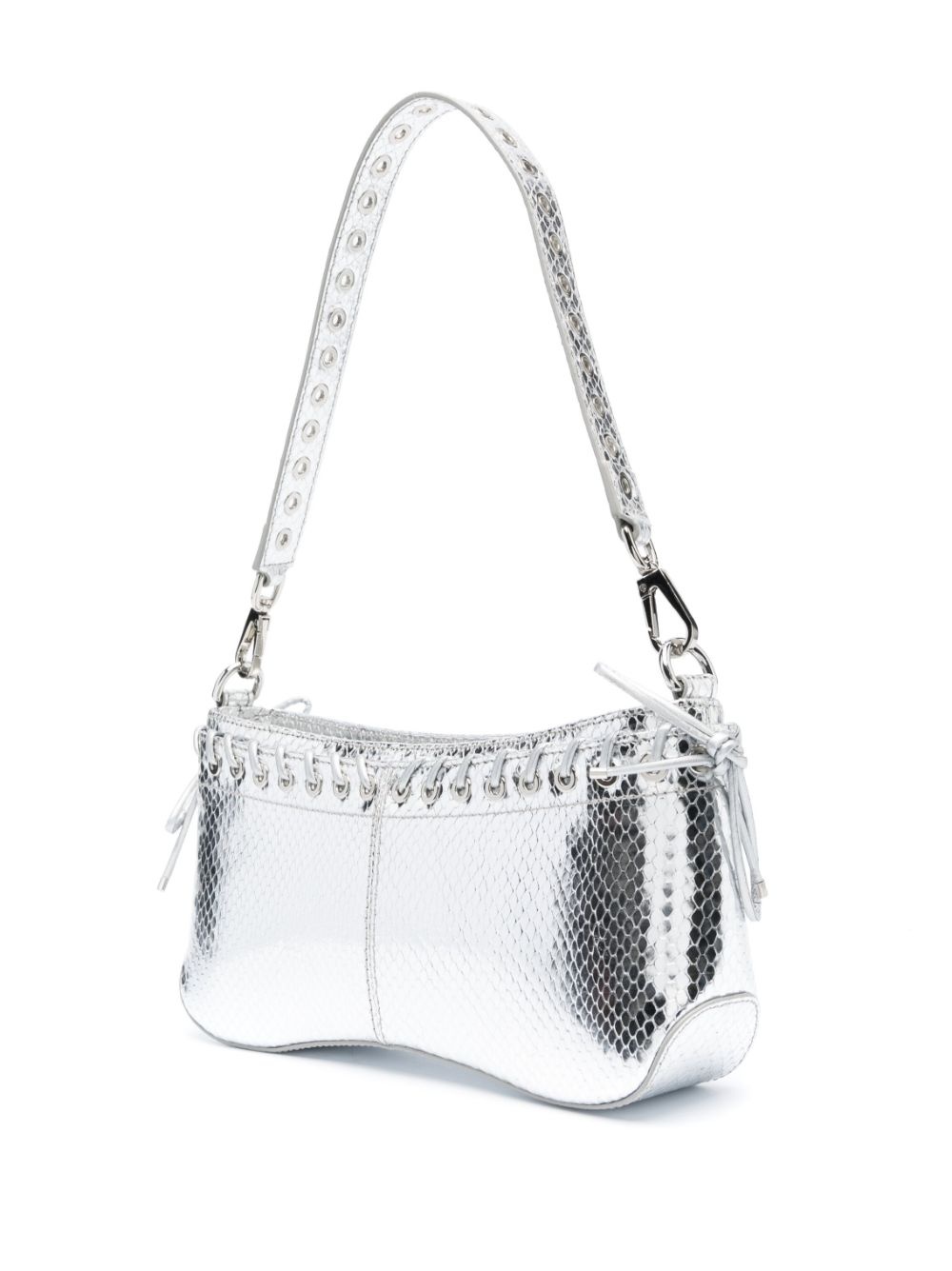The Cleavage embossed leather shoulder bag - 3