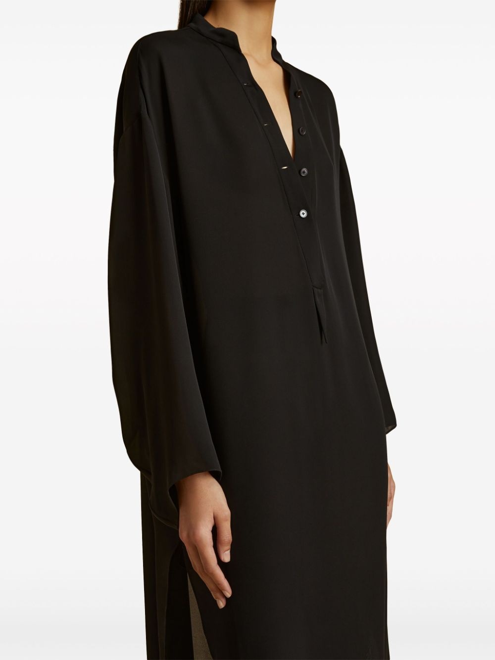 The Brom silk shirtdress - 10