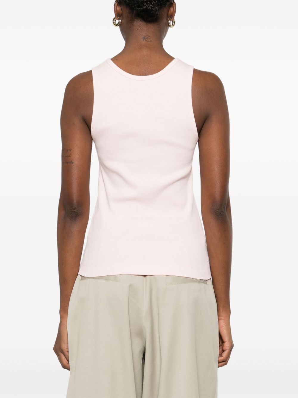 Baby Fox-patch tank top - 4