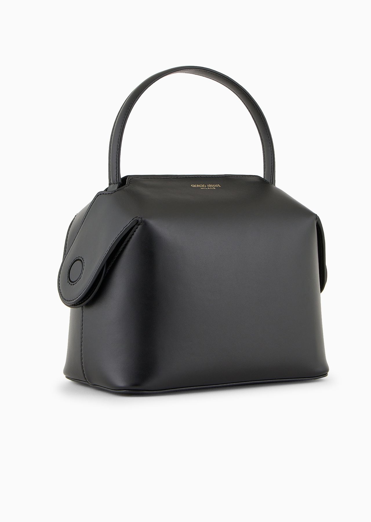 Medium, leather Boston bag - 3