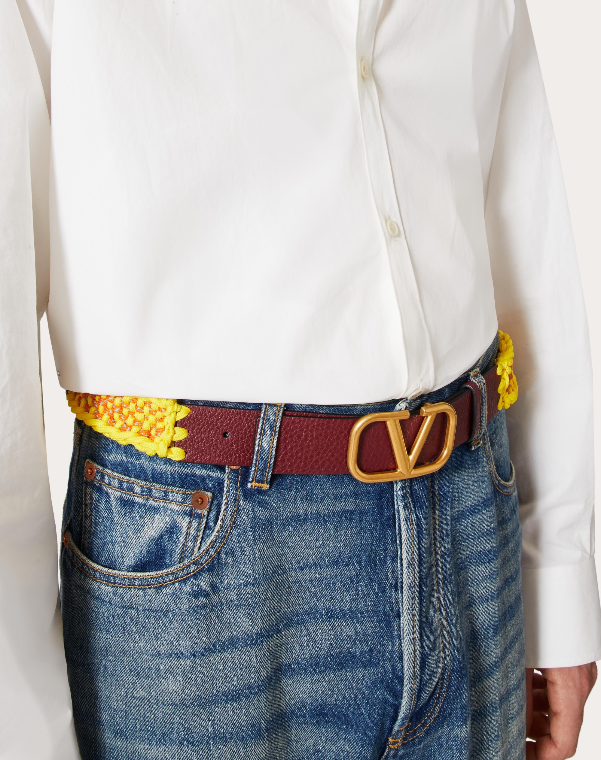 VLOGO SIGNATURE FABRIC BELT 30MM - 5