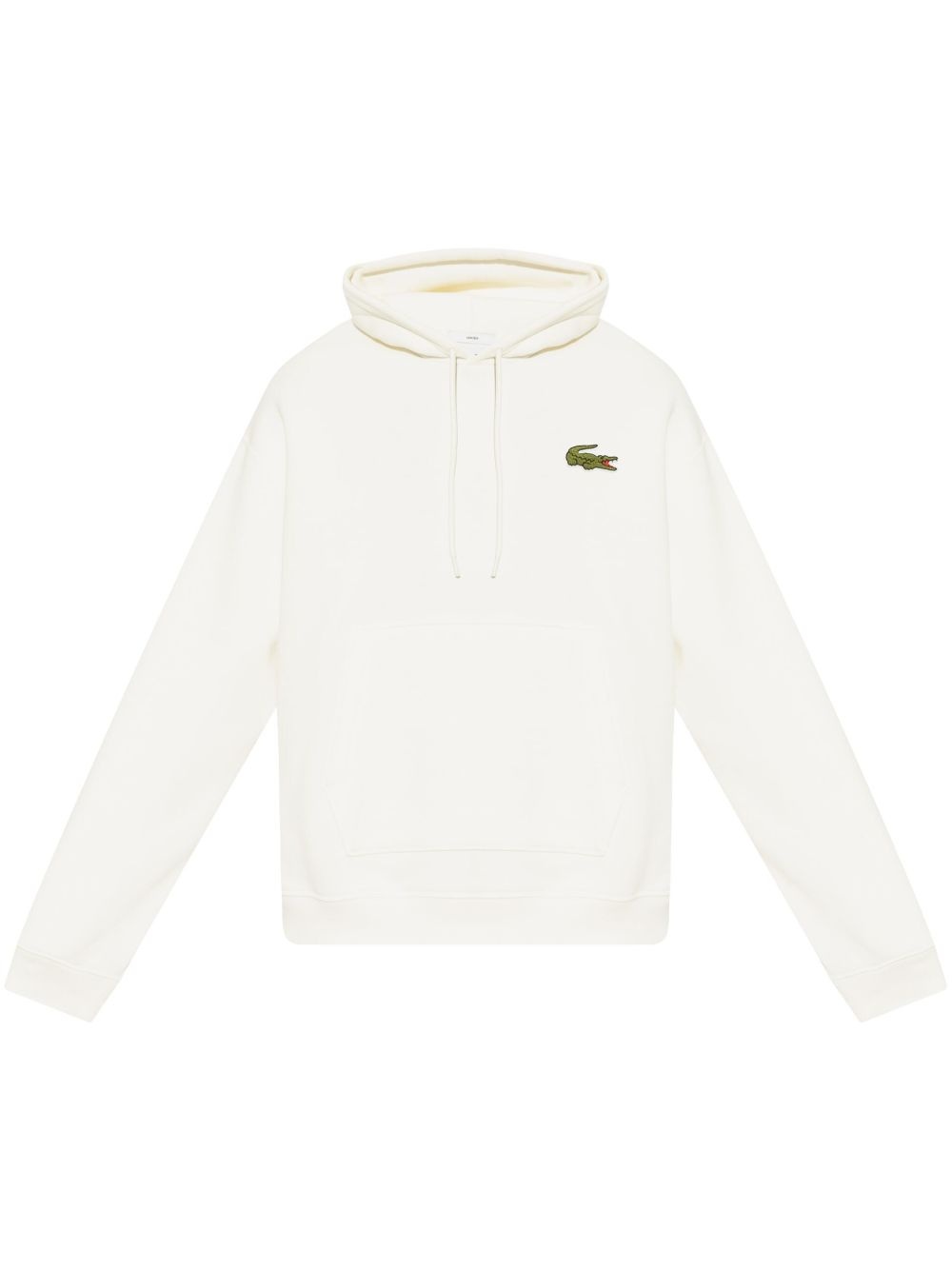 logo-appliqué hoodie - 1