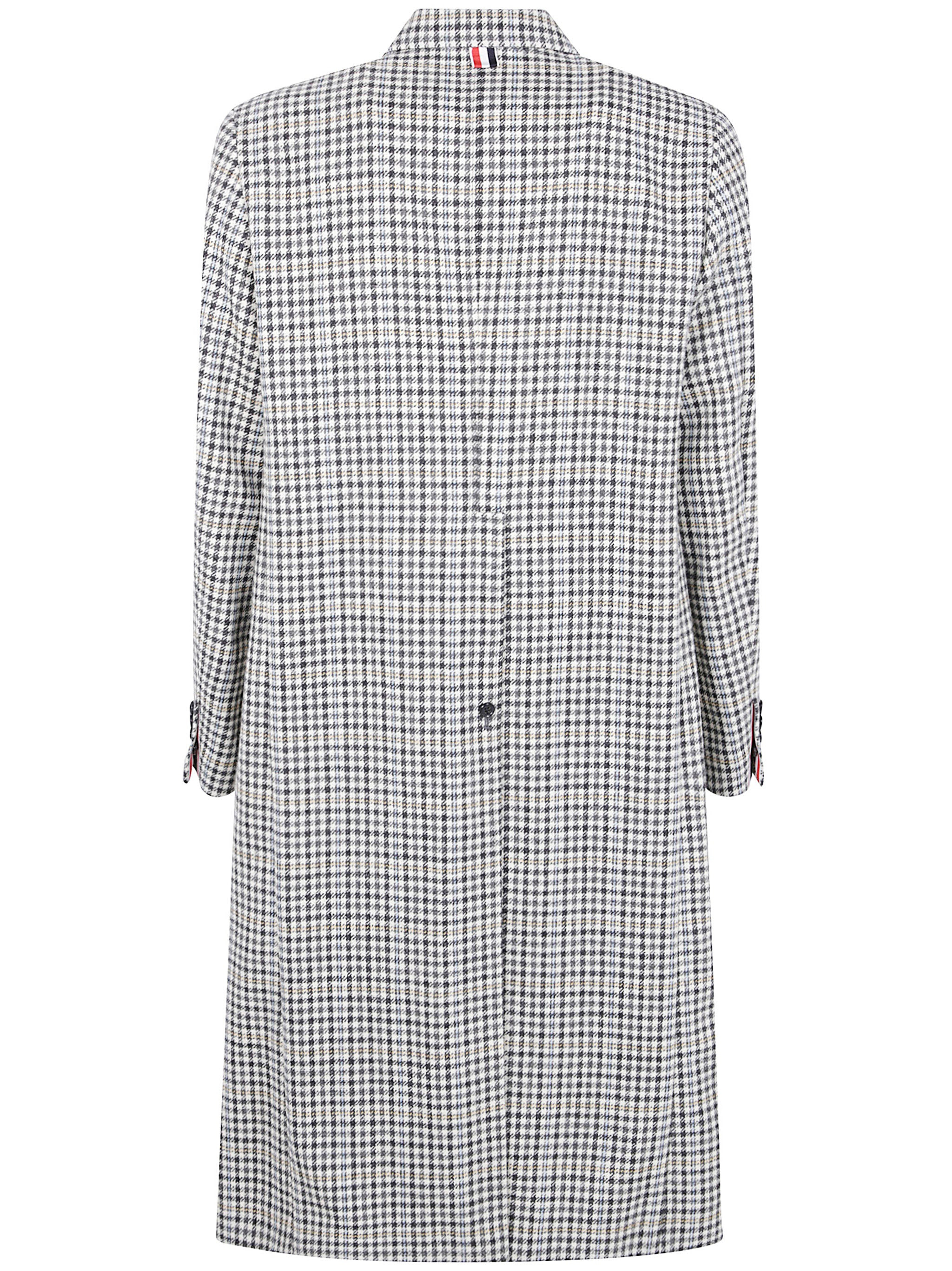 Thom Browne Men Unconstructed Elongated Coat Check Hunting Tweed - 2
