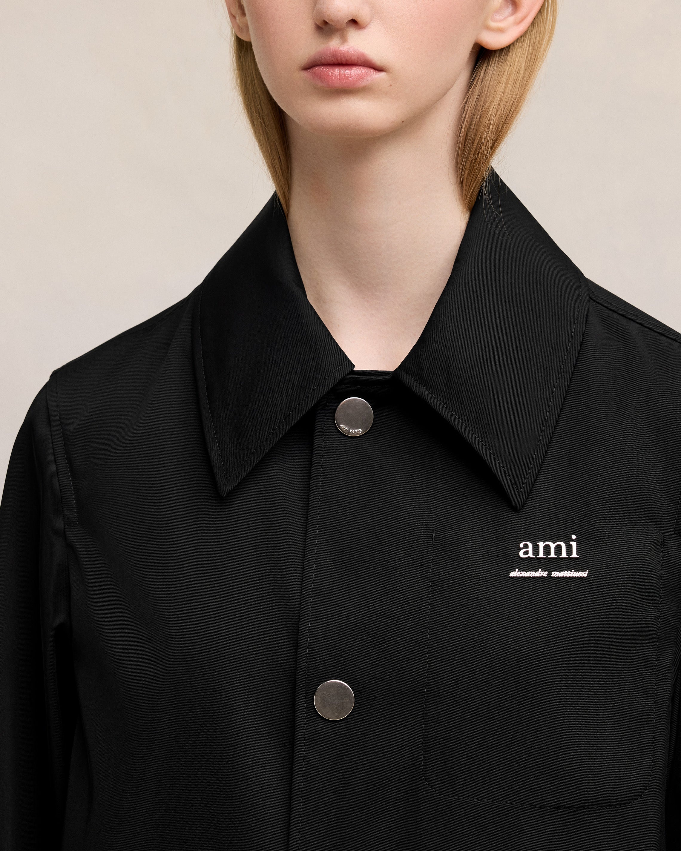 AMI ALEXANDRE MATTIUSSI RAINCOAT - 4