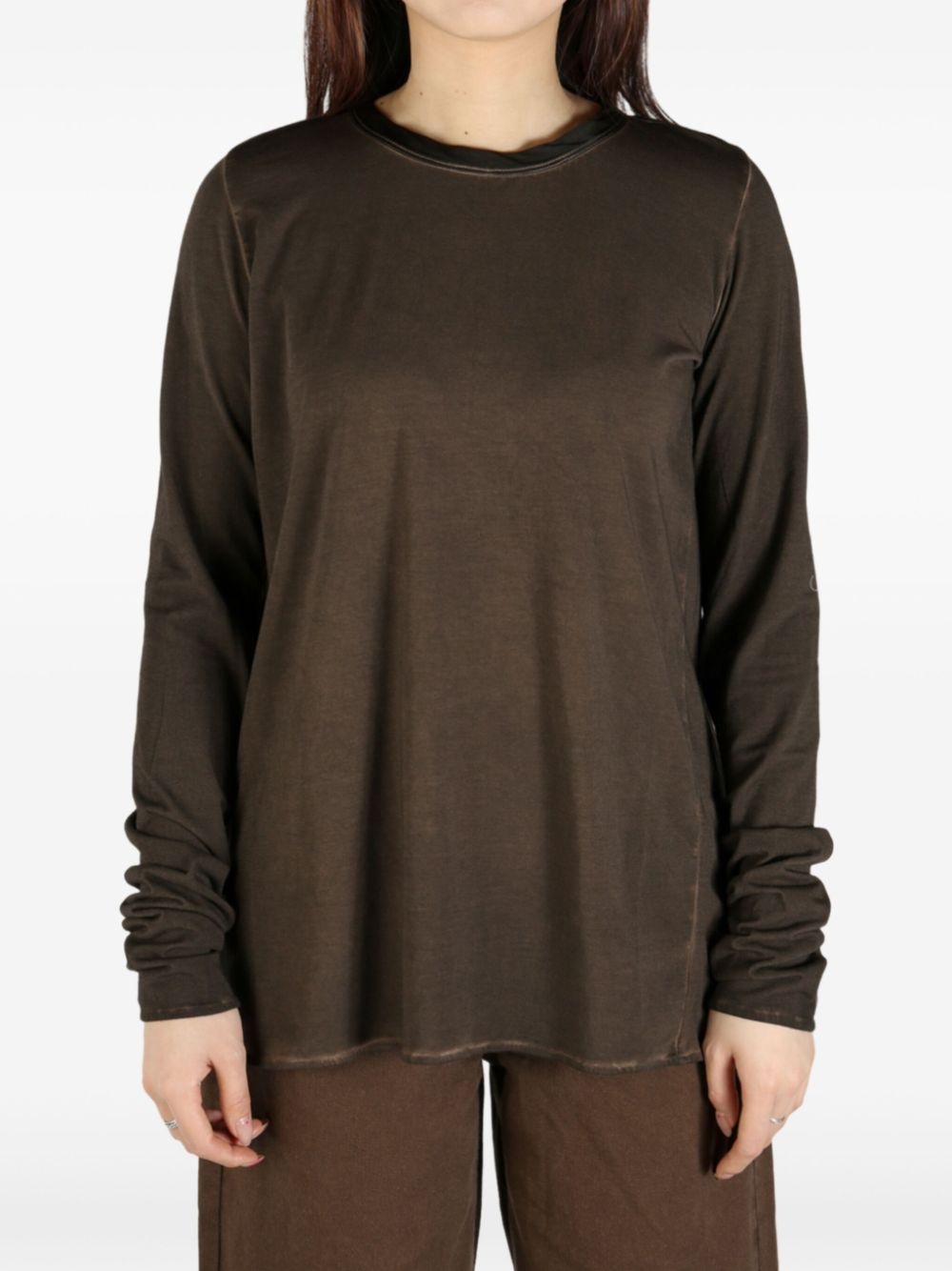 panelled T-shirt - 2