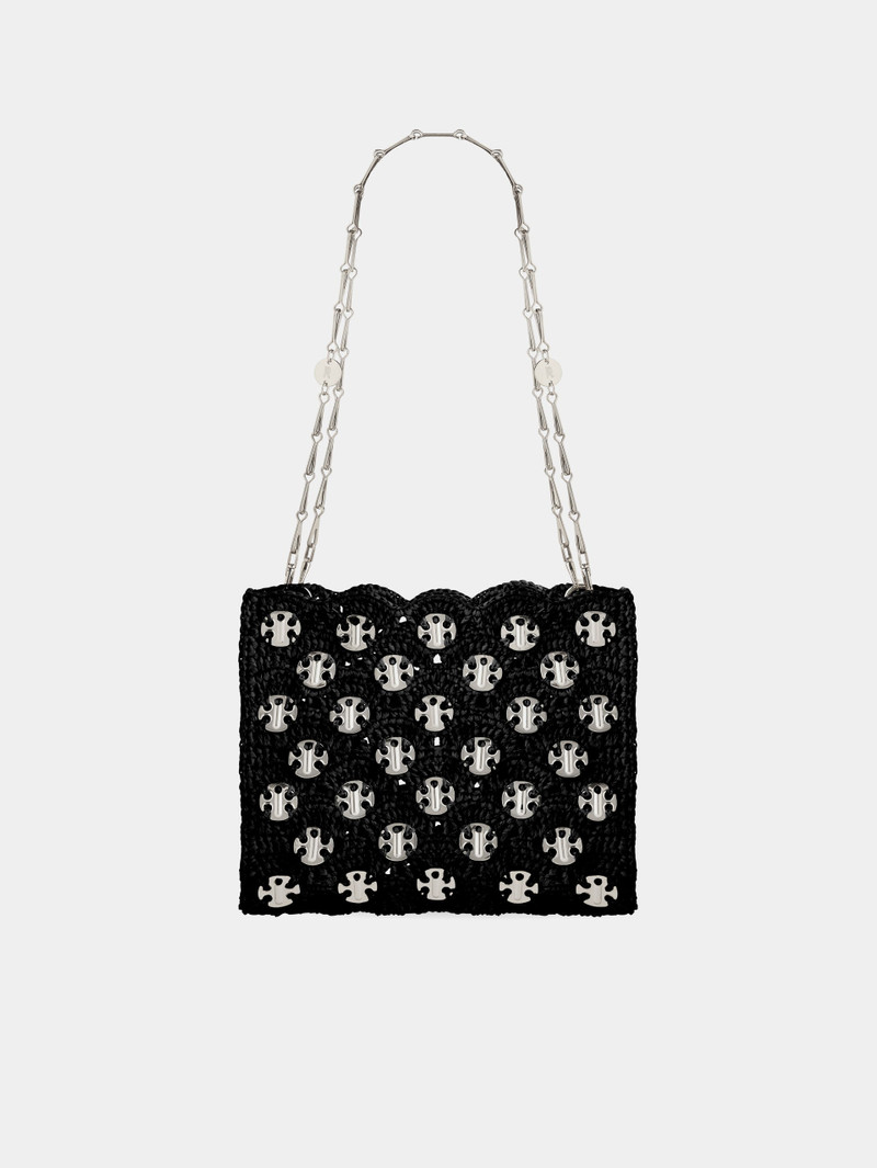 1969 BLACK BAG IN RAFFIA 1