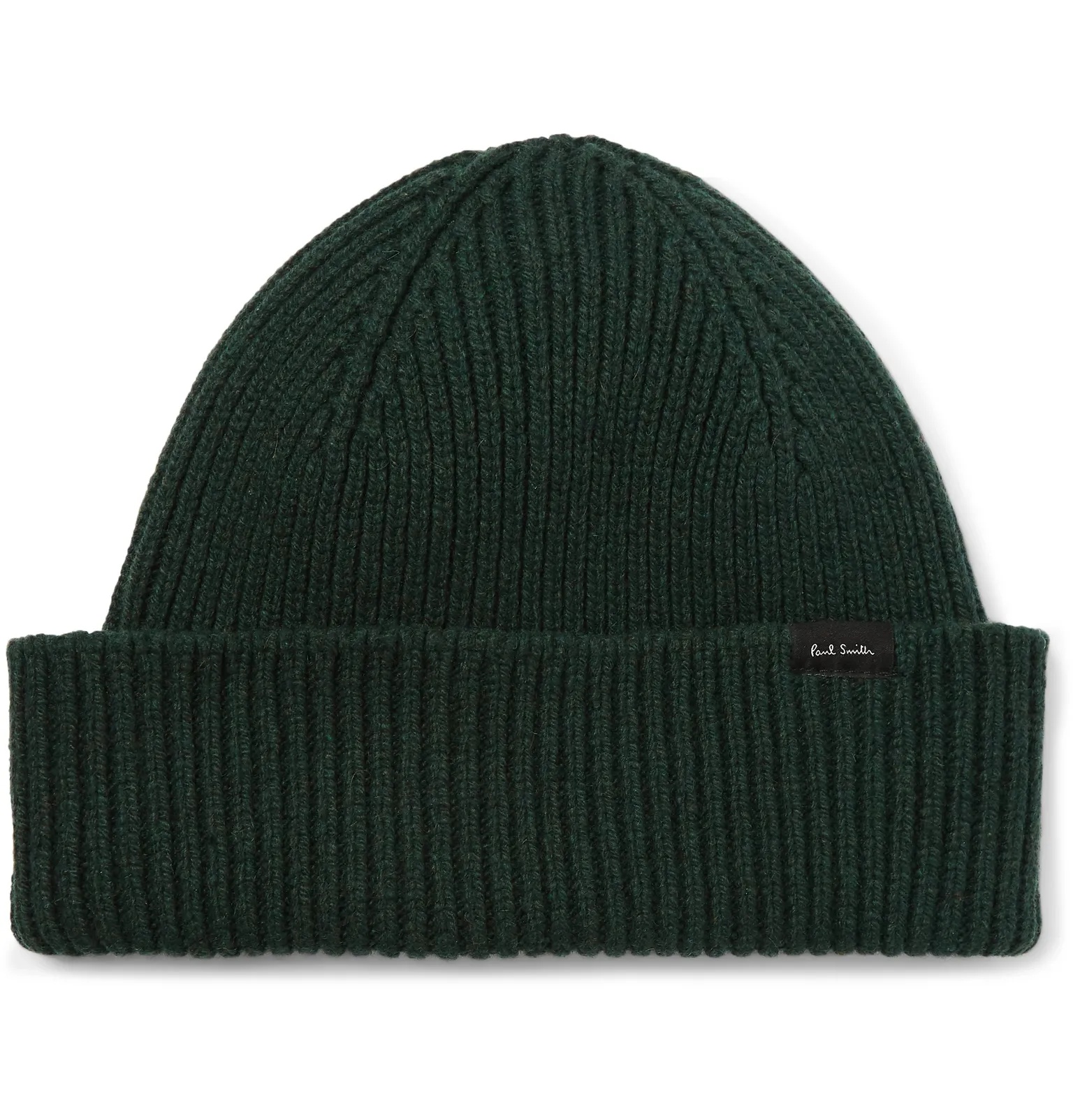 Ribbed Cashmere and Wool-Blend Beanie - 1