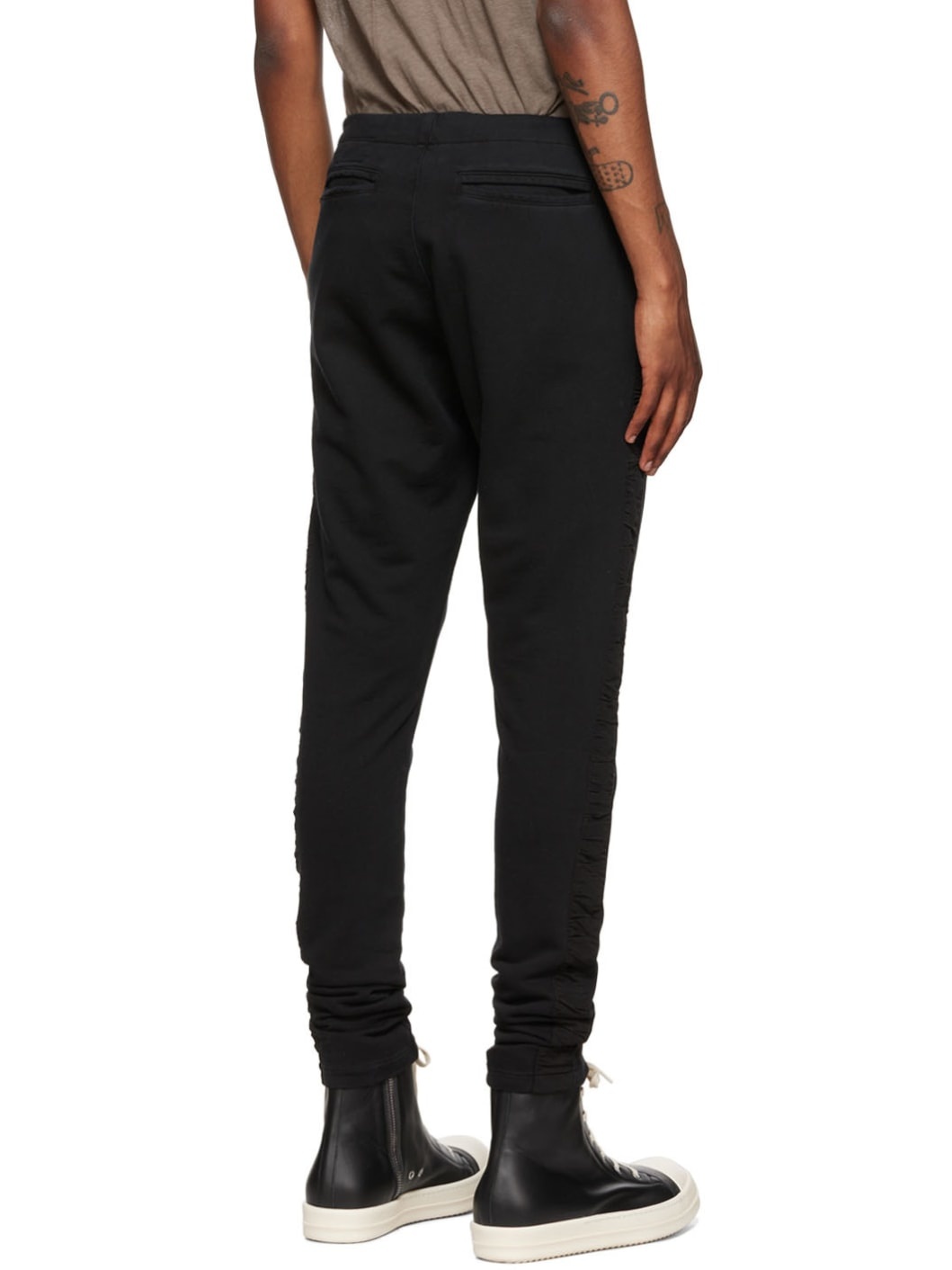 Black Tux Lounge Pants - 3