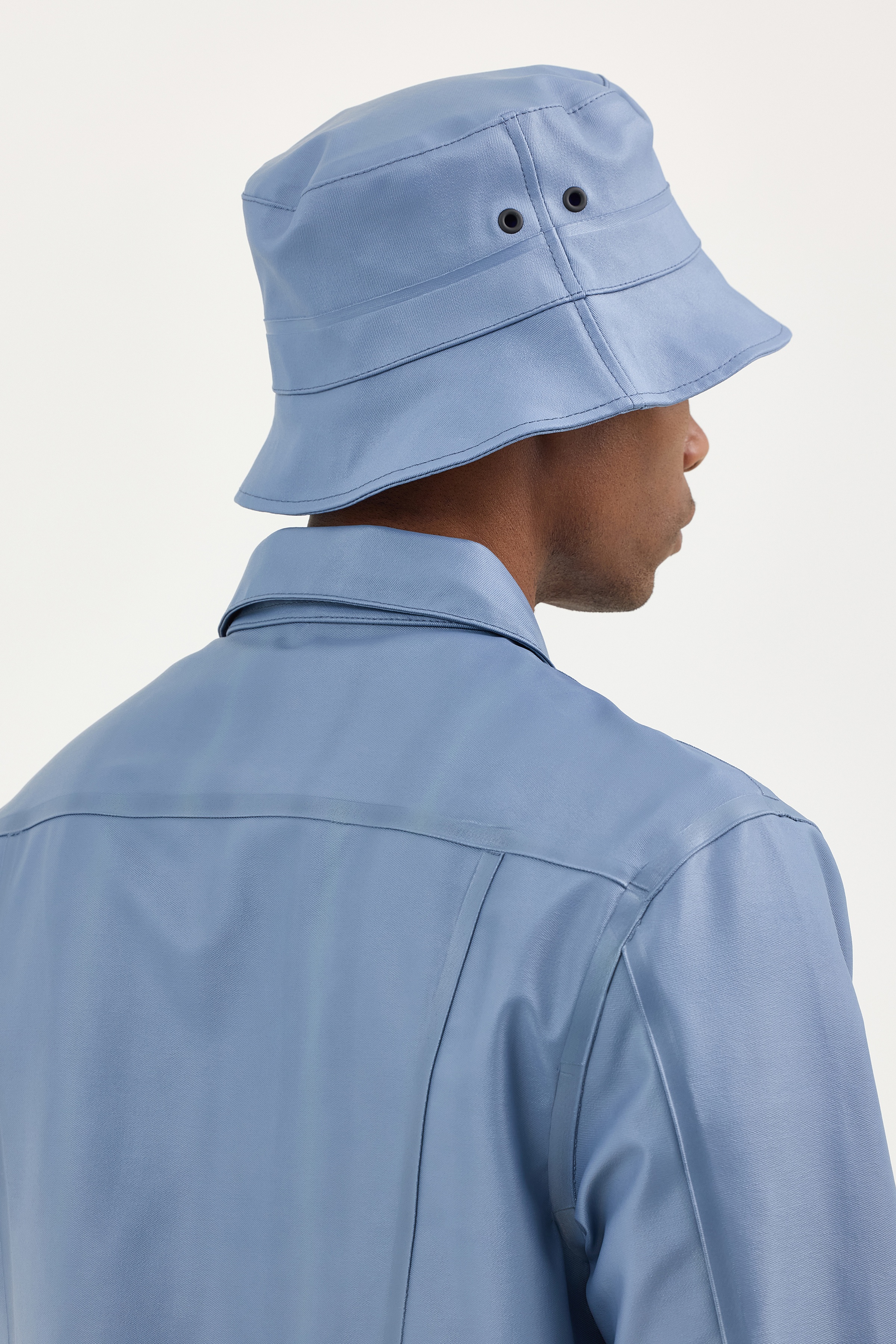 Lee® x STUTTERHEIM Bucket Hat Ash Blue - 2