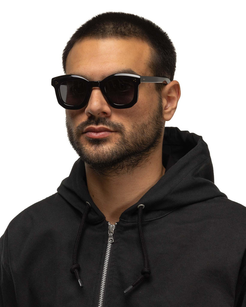 MAX PITTION Politician 44/28 Sun Glasses Piano Black / Sun outlook