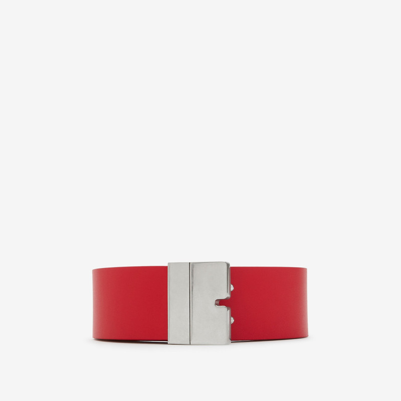 Reversible Leather B Cut Belt 1