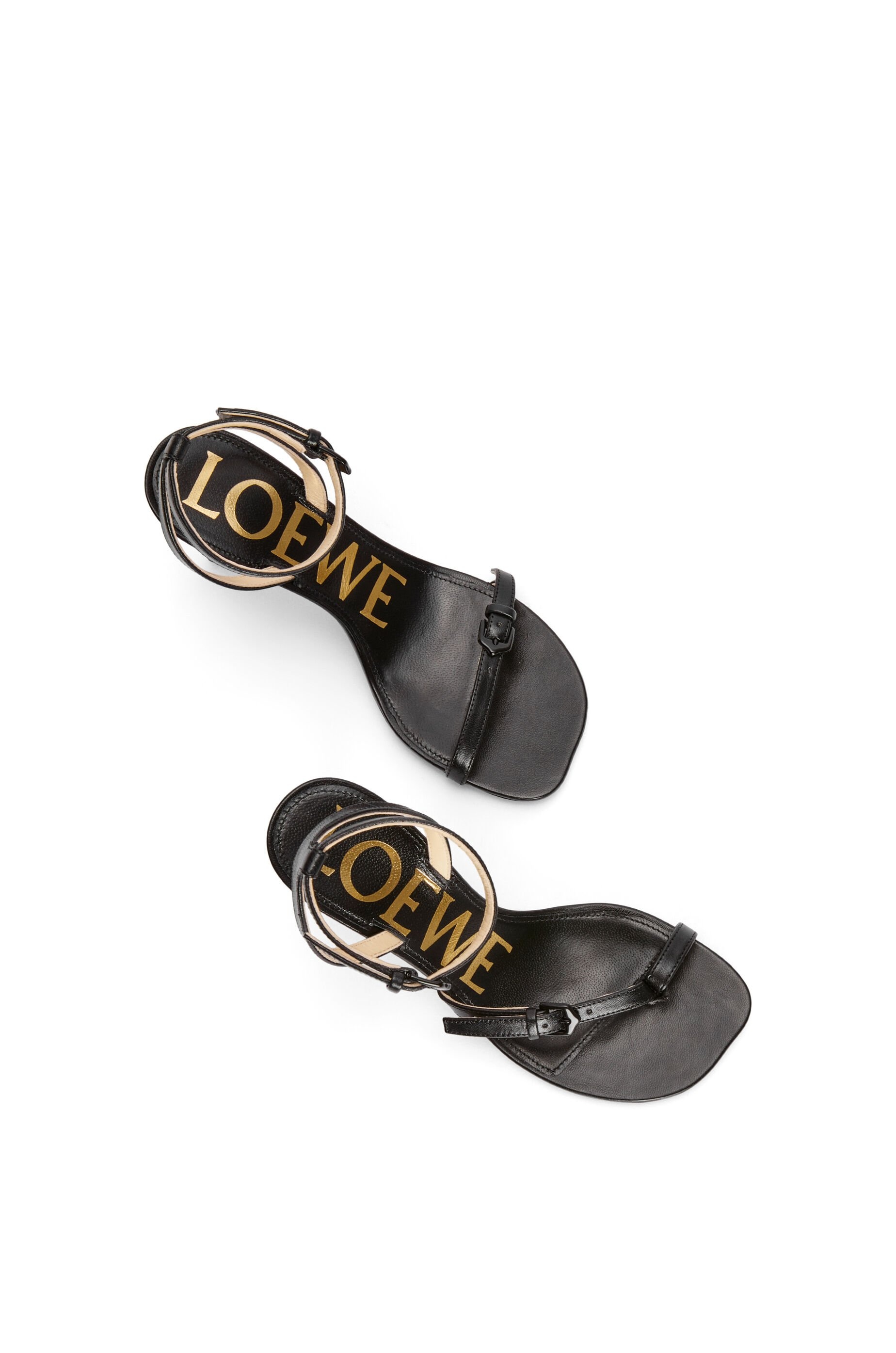 Petal stiletto sandal in lambskin - 3