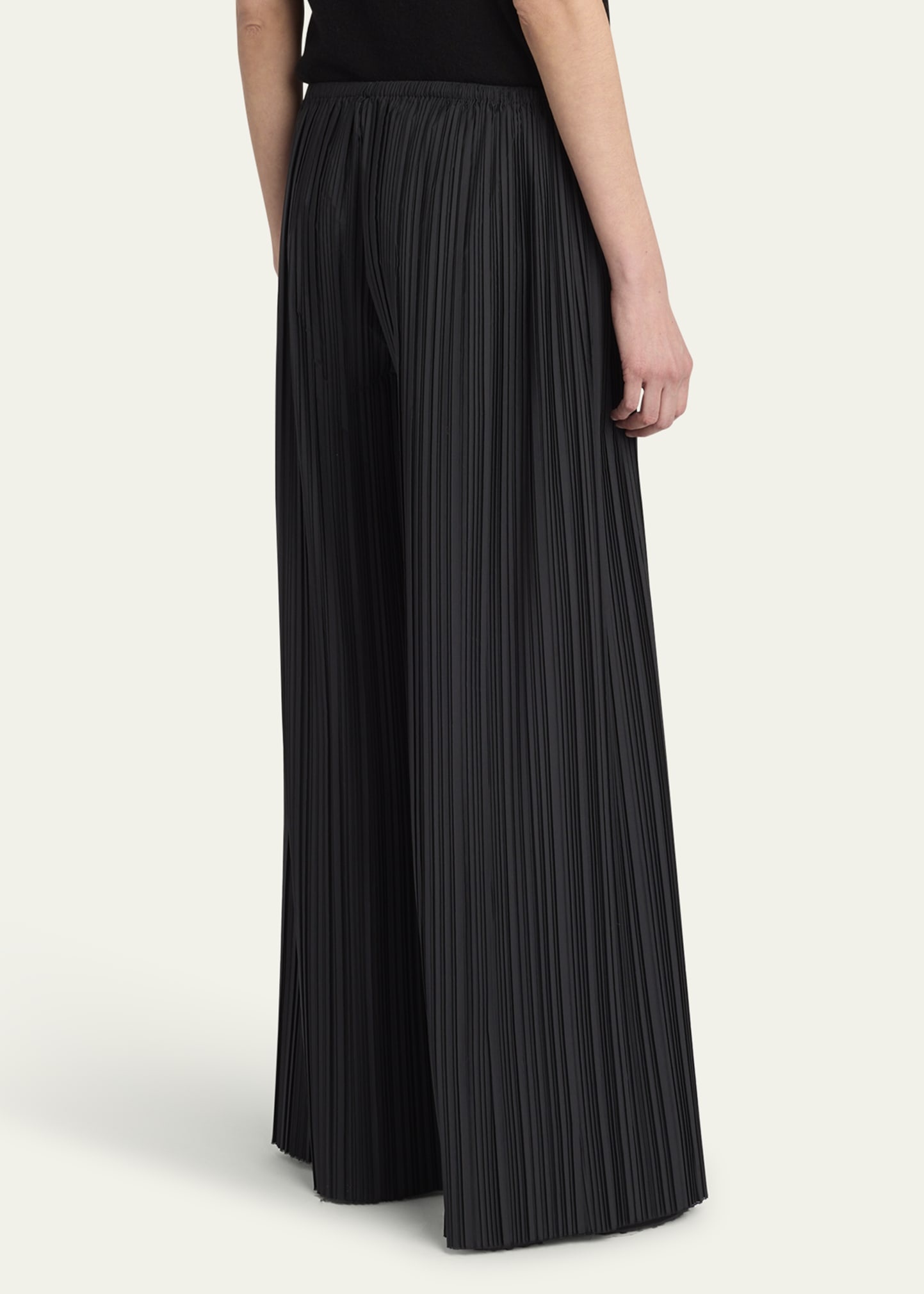 Gala Wide-Leg Pleated Pants - 3