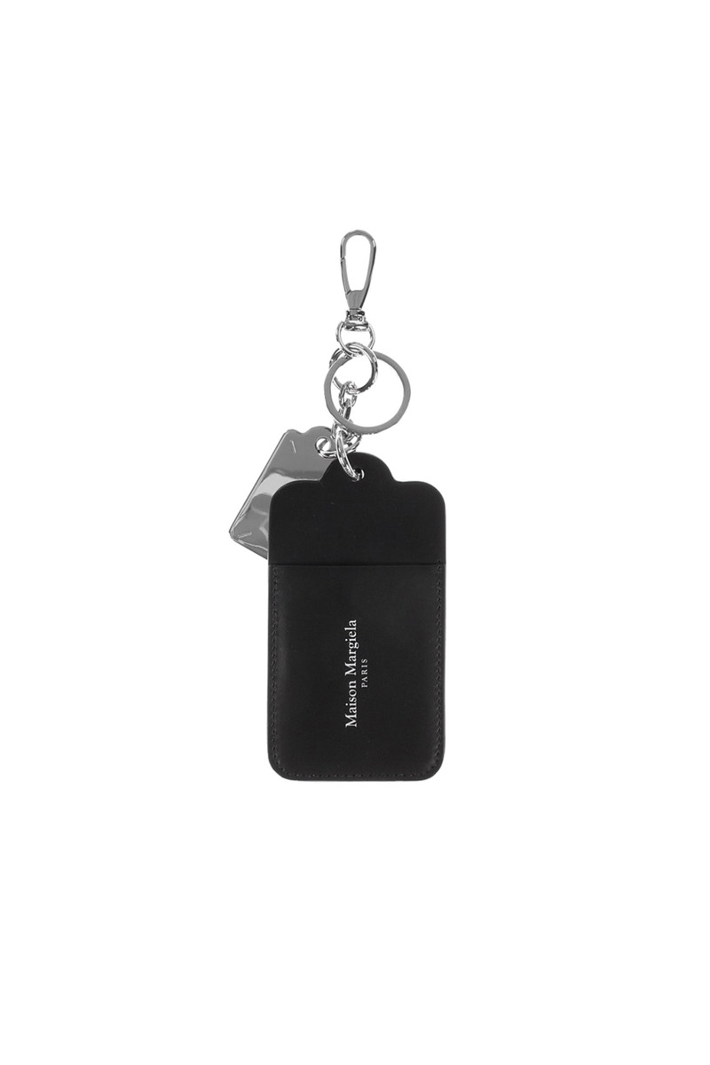 Maison Margiela DOUBLE TAG KEYRING AND CARD HOLDER BIG / BLK outlook