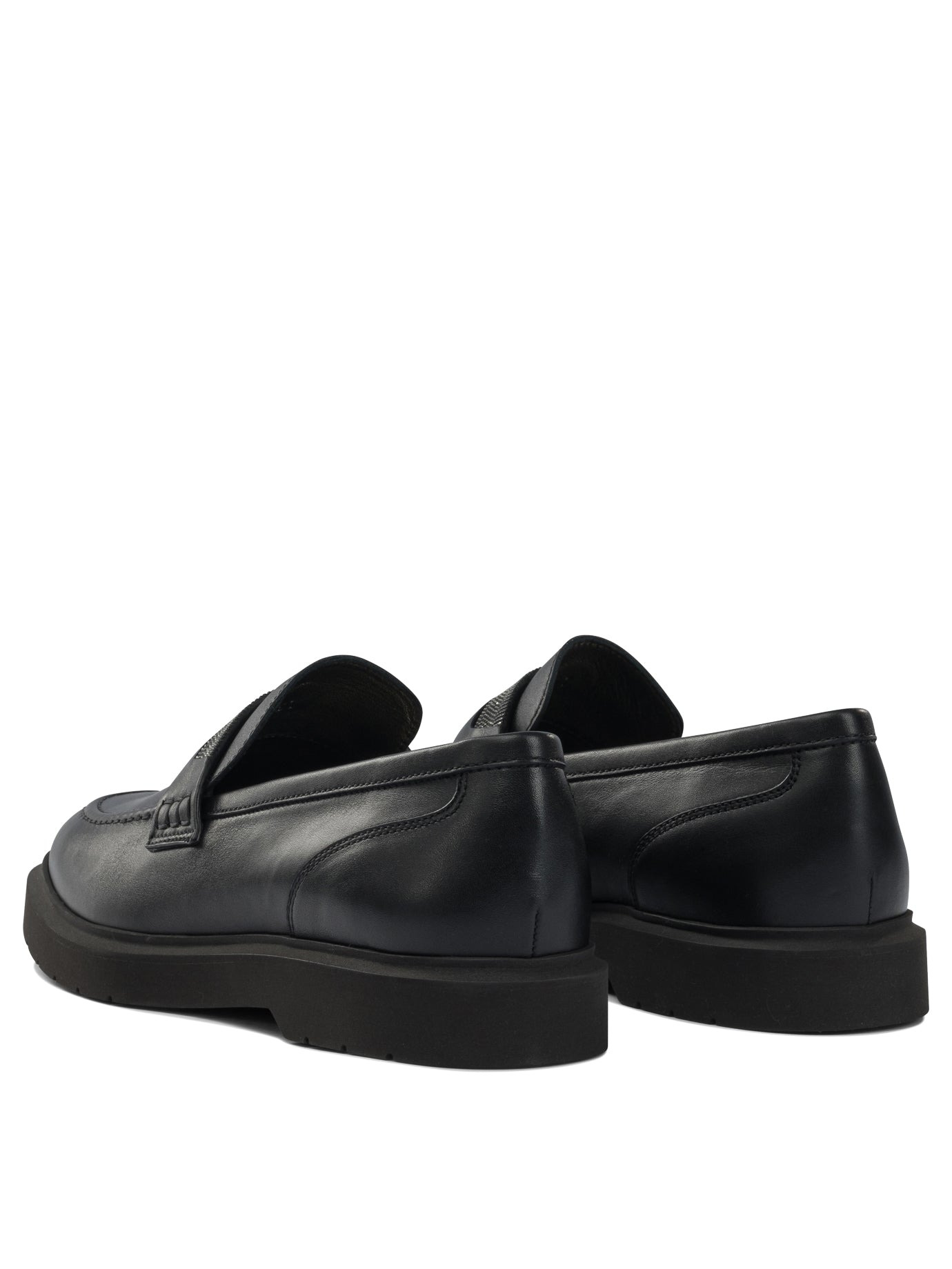 Brunello Cucinelli "penny" Loafers With Jewels - 4