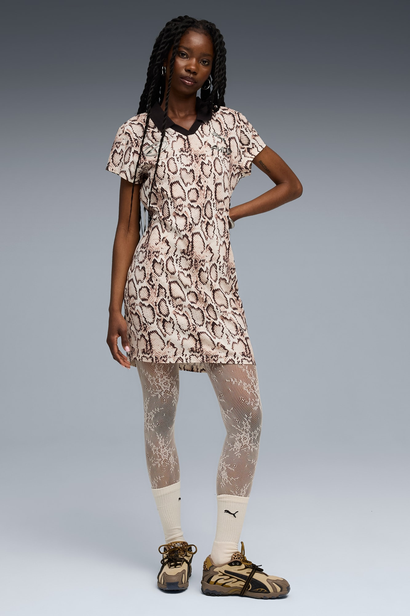 A$AP ROCKY x PUMA Women's Snake Skin Futbol Dress - 3