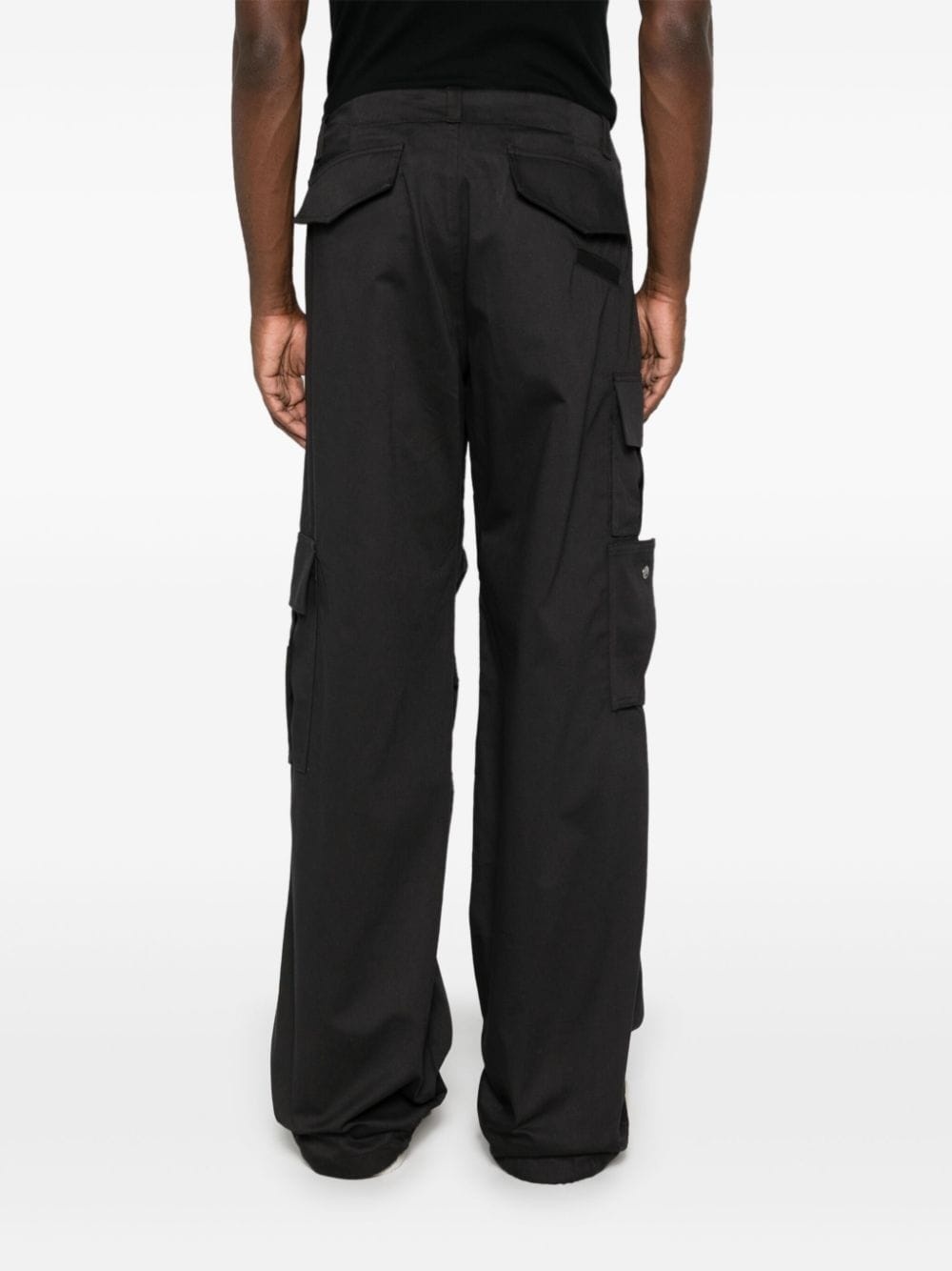 cotton cargo pants - 4