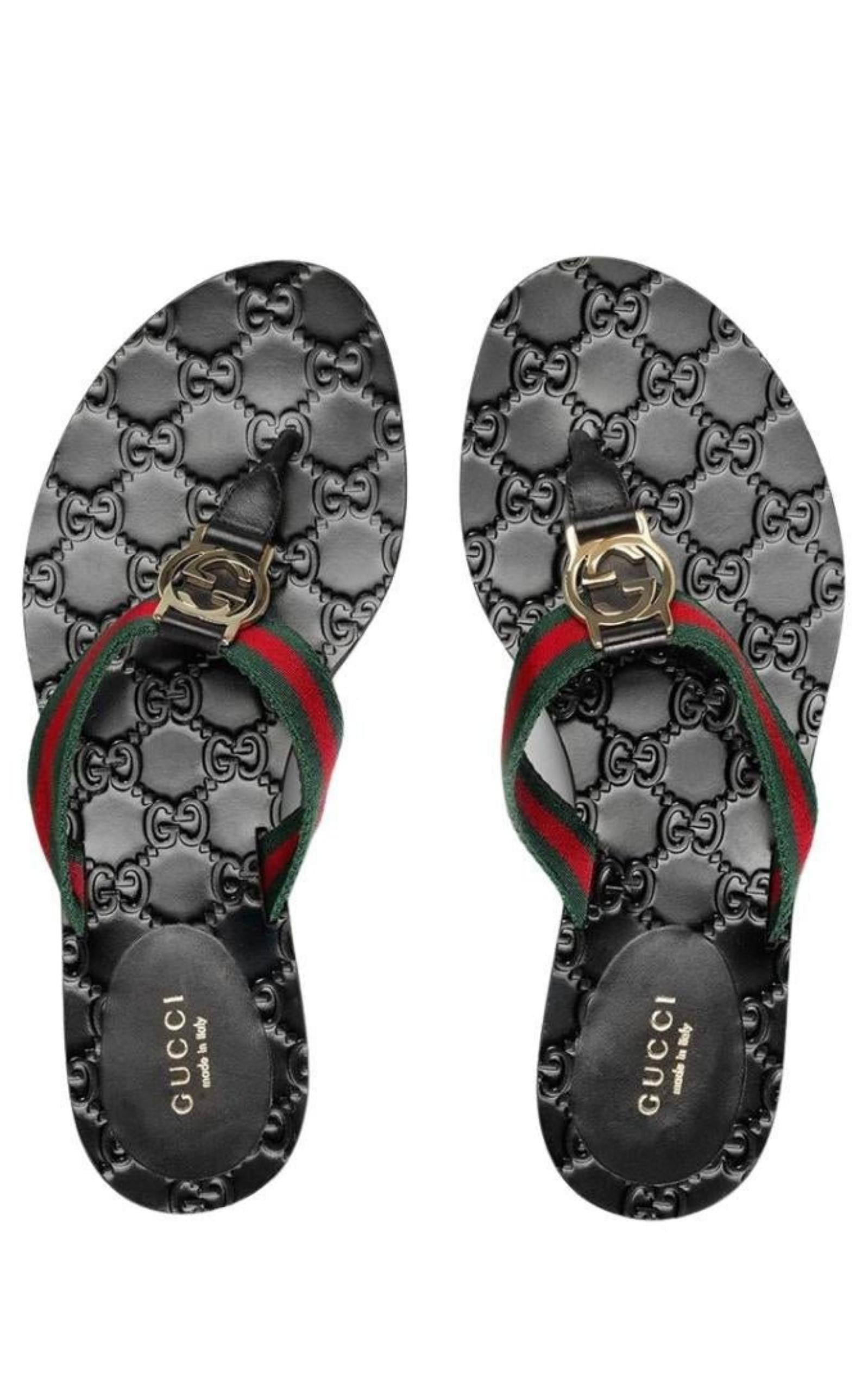 GG Logo Monogram Flip Flop - 3