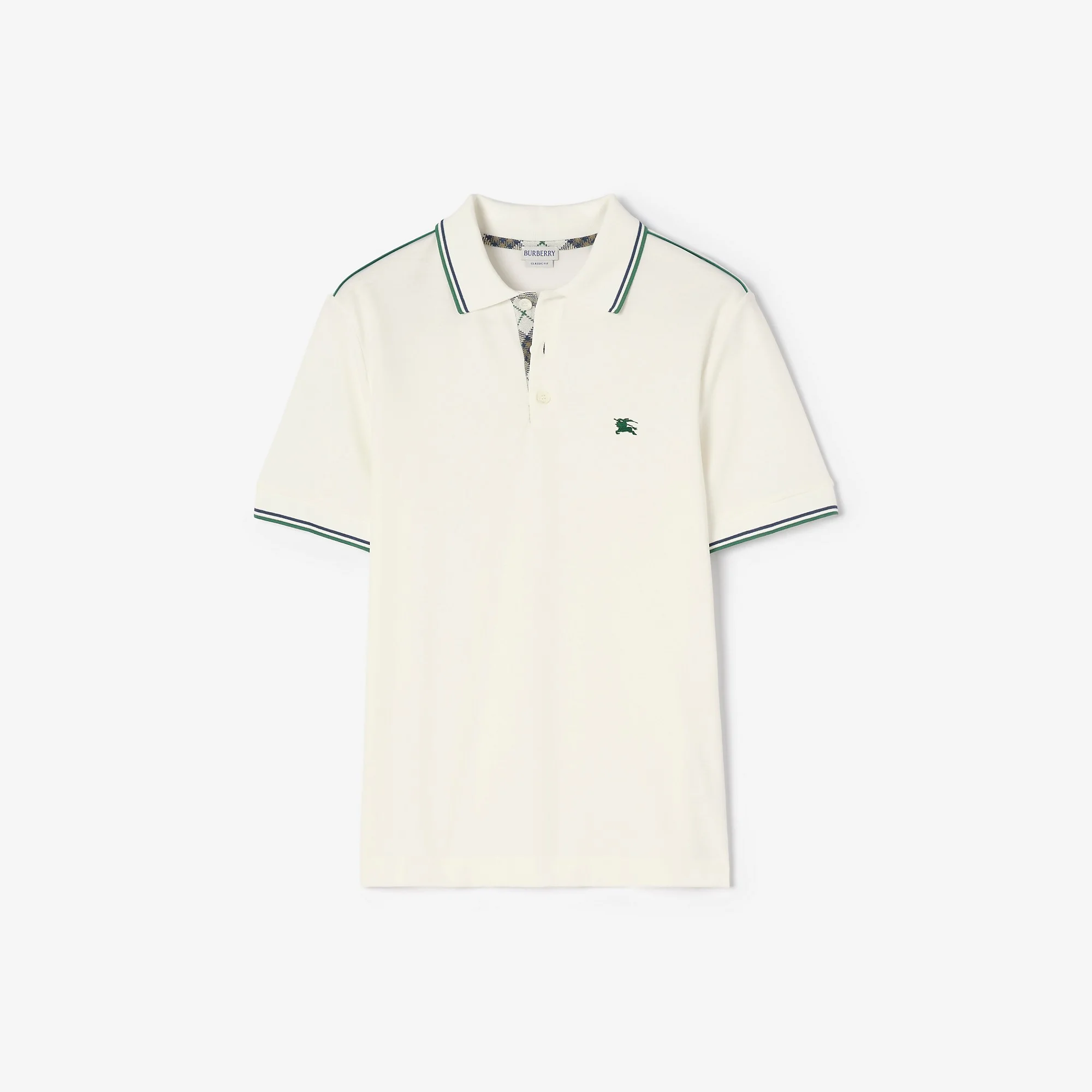 Cotton Blend Tennis Polo Shirt - 1