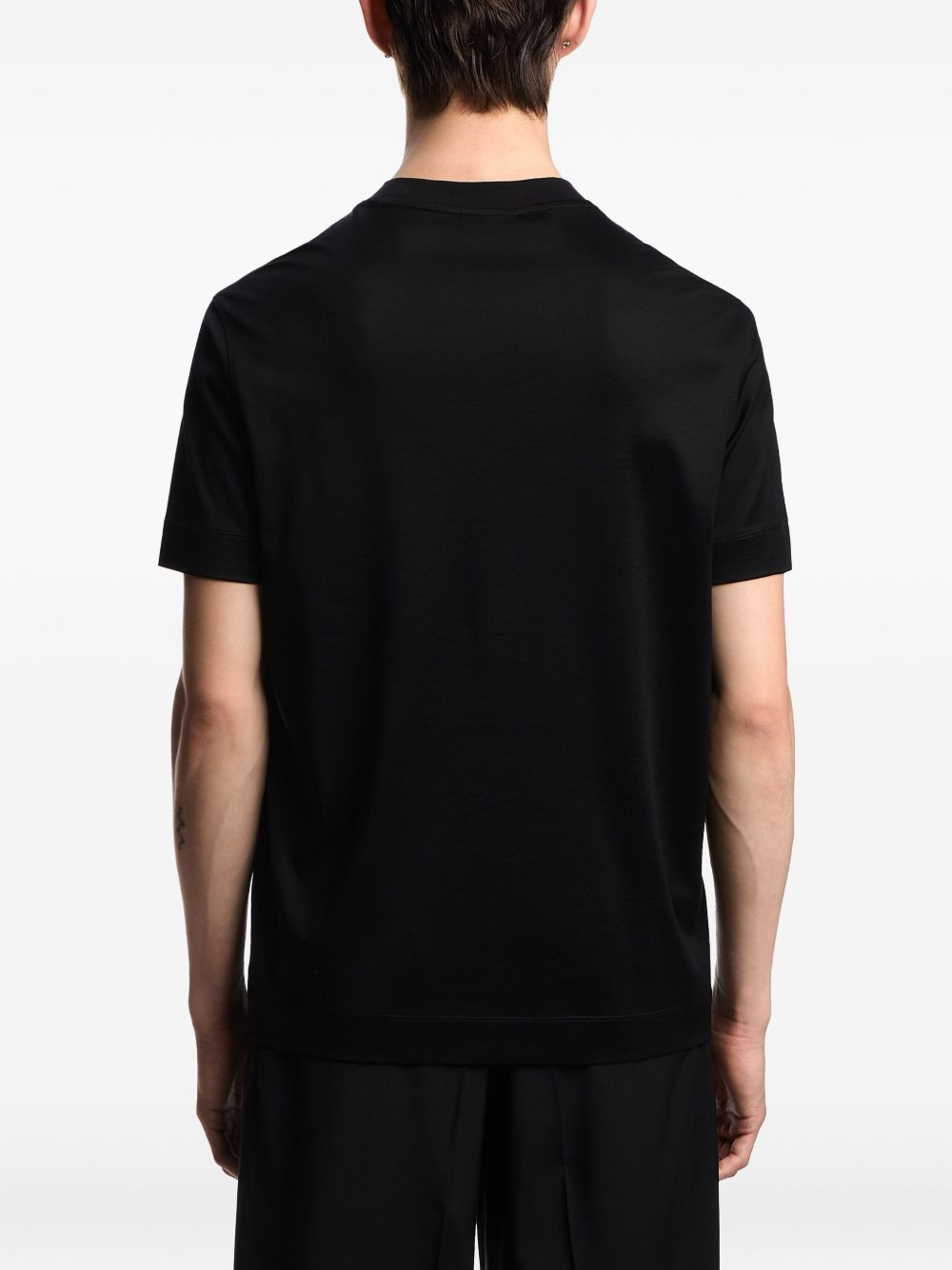 logo-embroidered T-shirt - 4