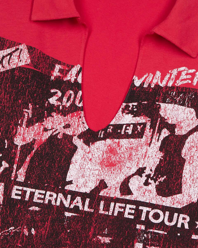 RED ETERNAL LIFE TOUR SERIGRAPHY T-SHIRT 7