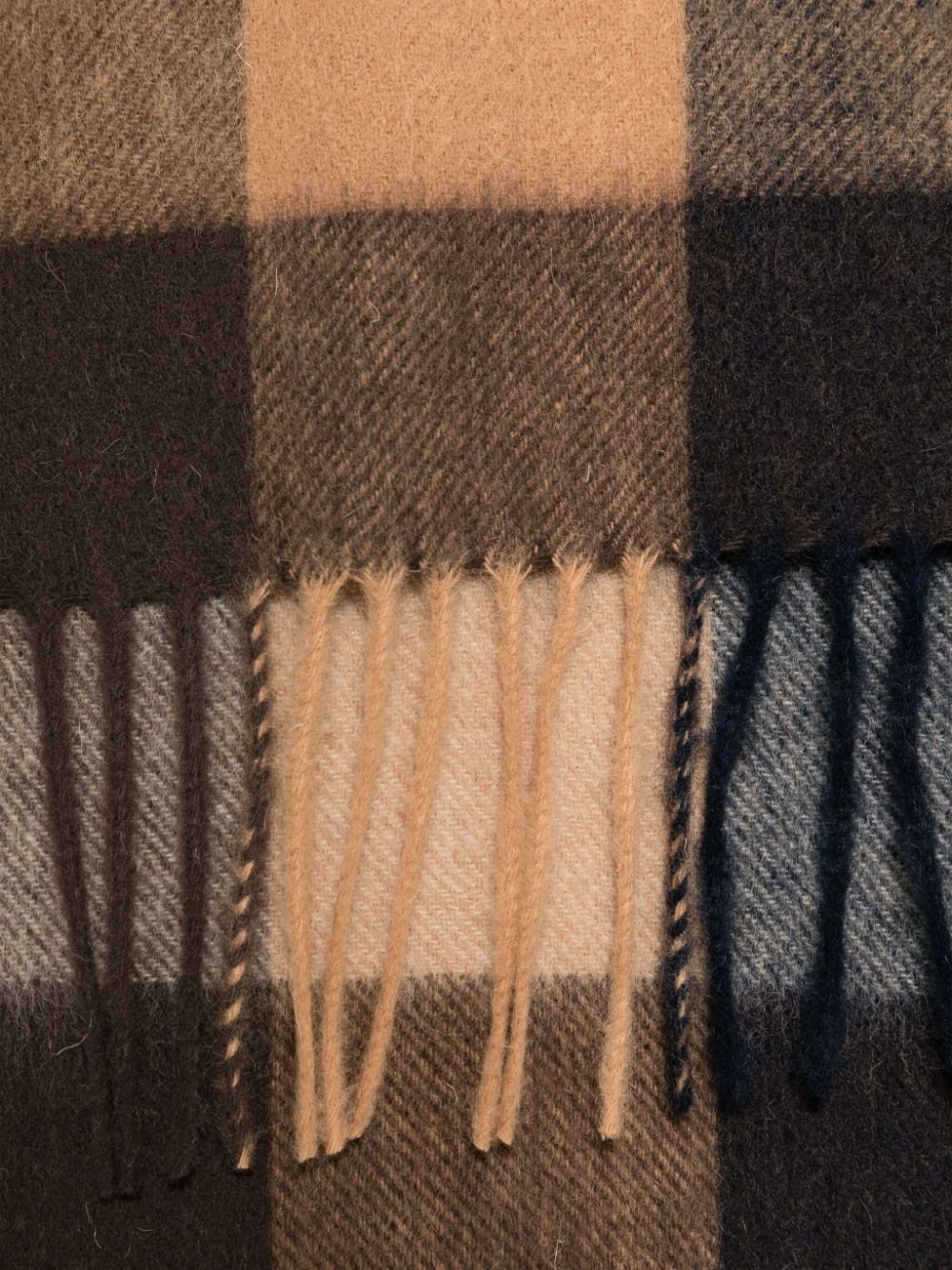 checked scarf - 2