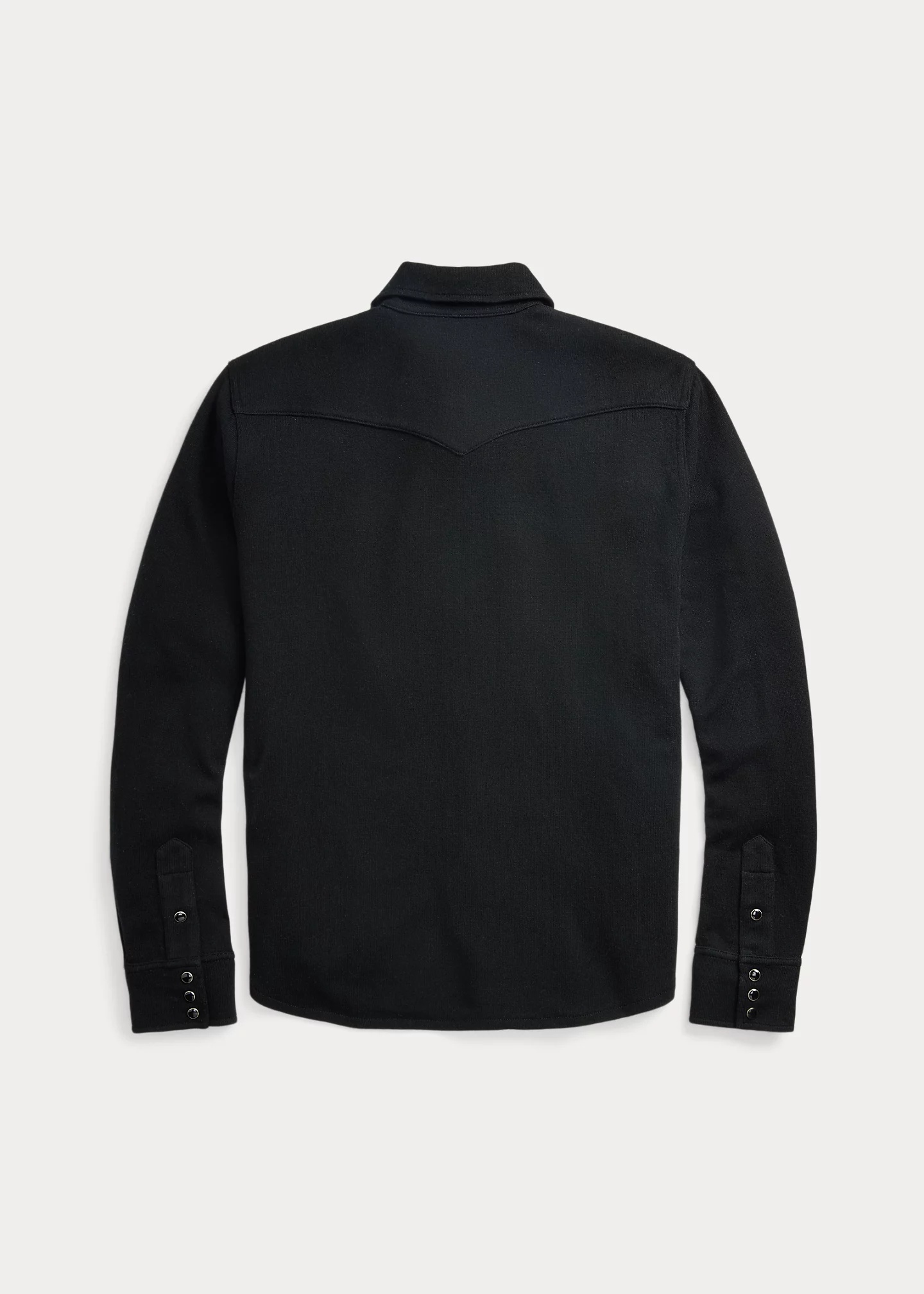 Wool-Cashmere Western Shirt Sweater - 2