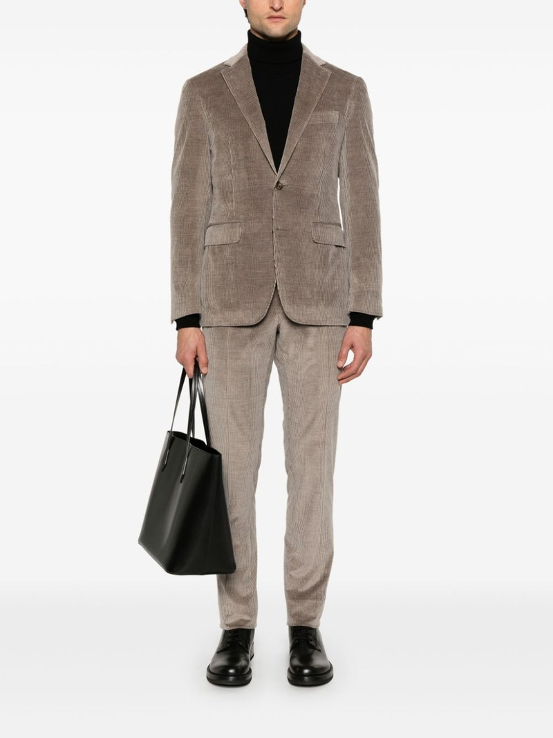 Canali corduroy suit outlook