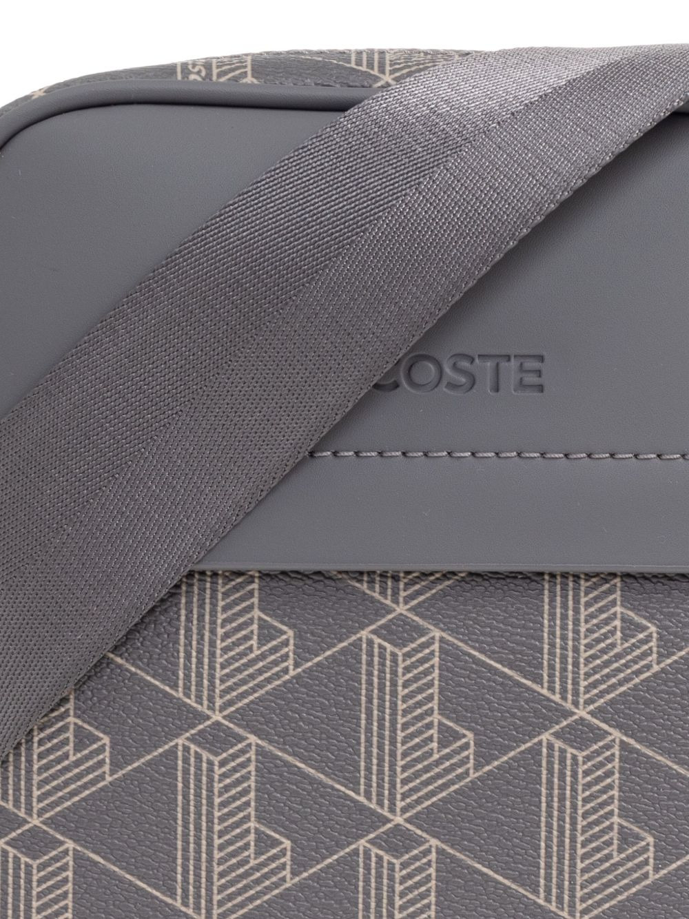 geometric-pattern messenger bag - 5
