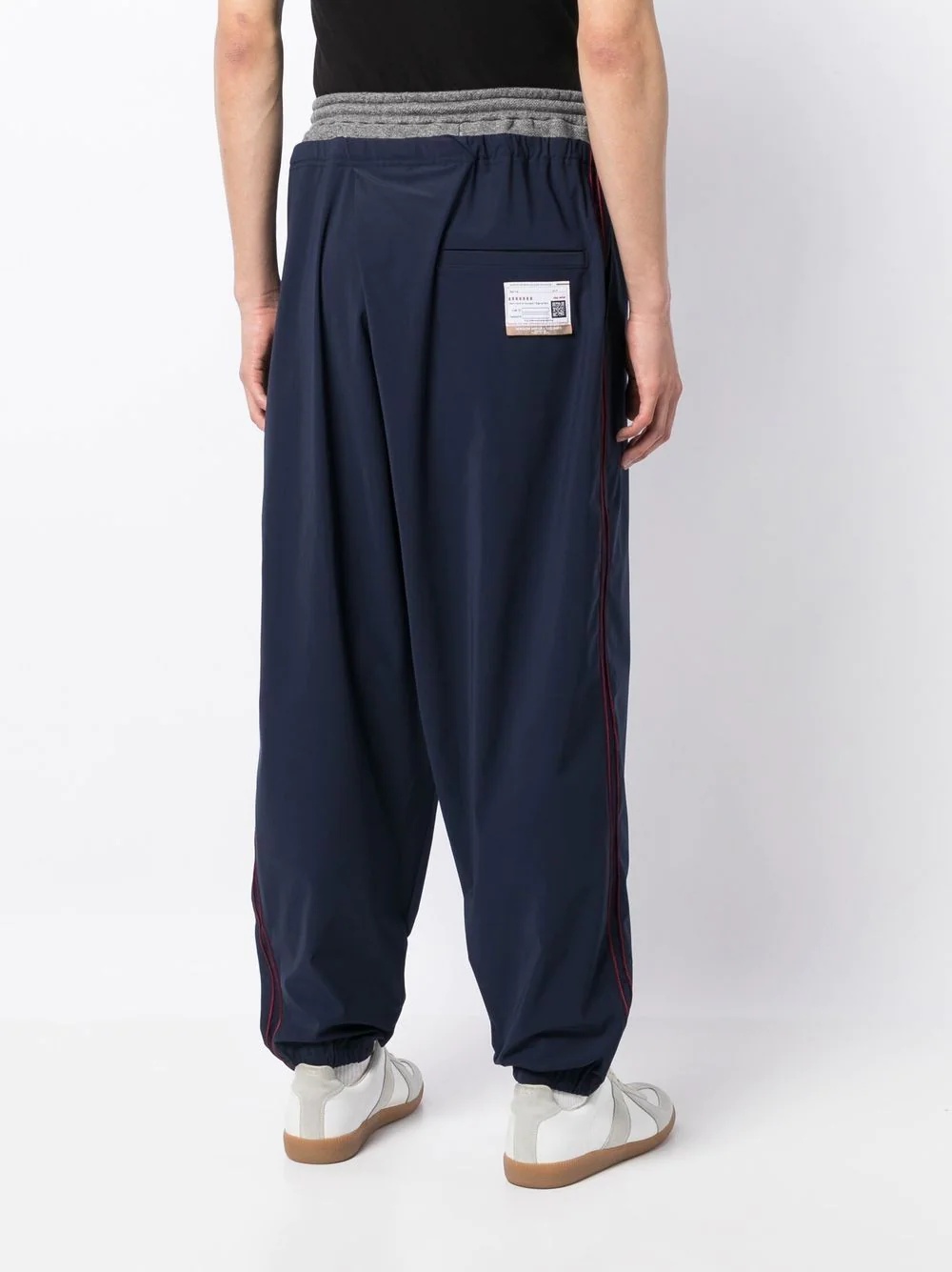straight-leg track pants - 4