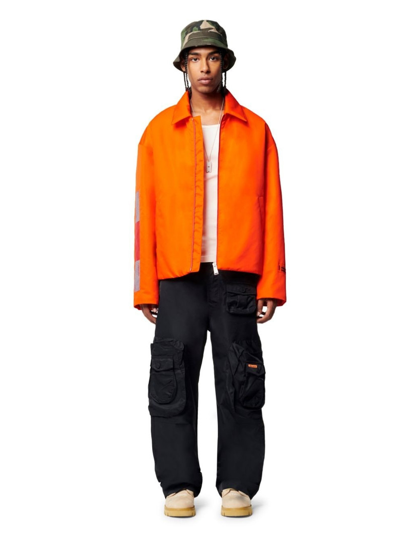 Heron Preston security uniform tape jacket outlook