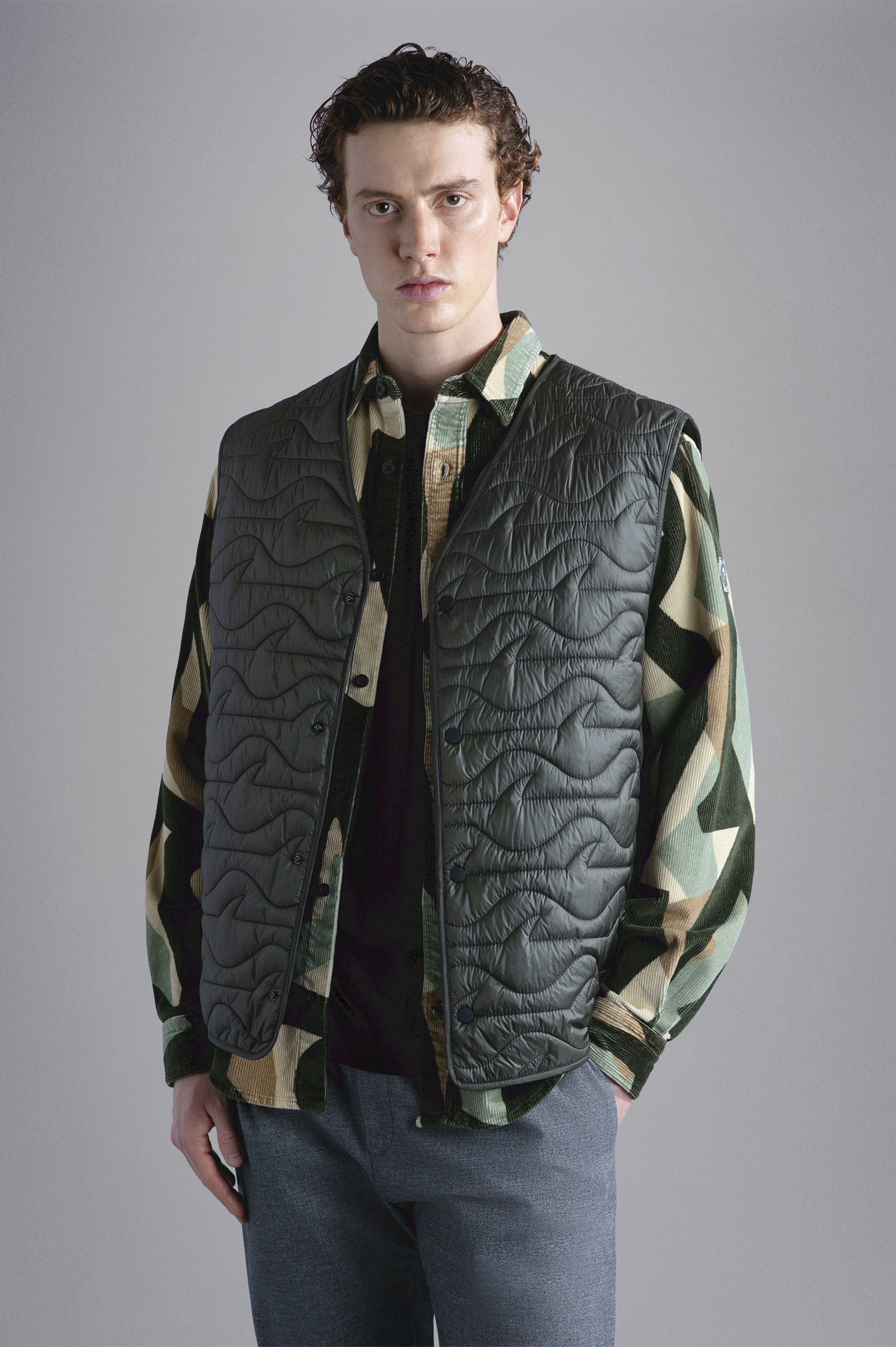 SAVE THE SEA SHARK QUILT VEST - 1