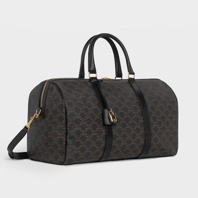 CELINE MEDIUM TRAVEL BAG  IN  TRIOMPHE CANVAS AND CALFSKIN outlook