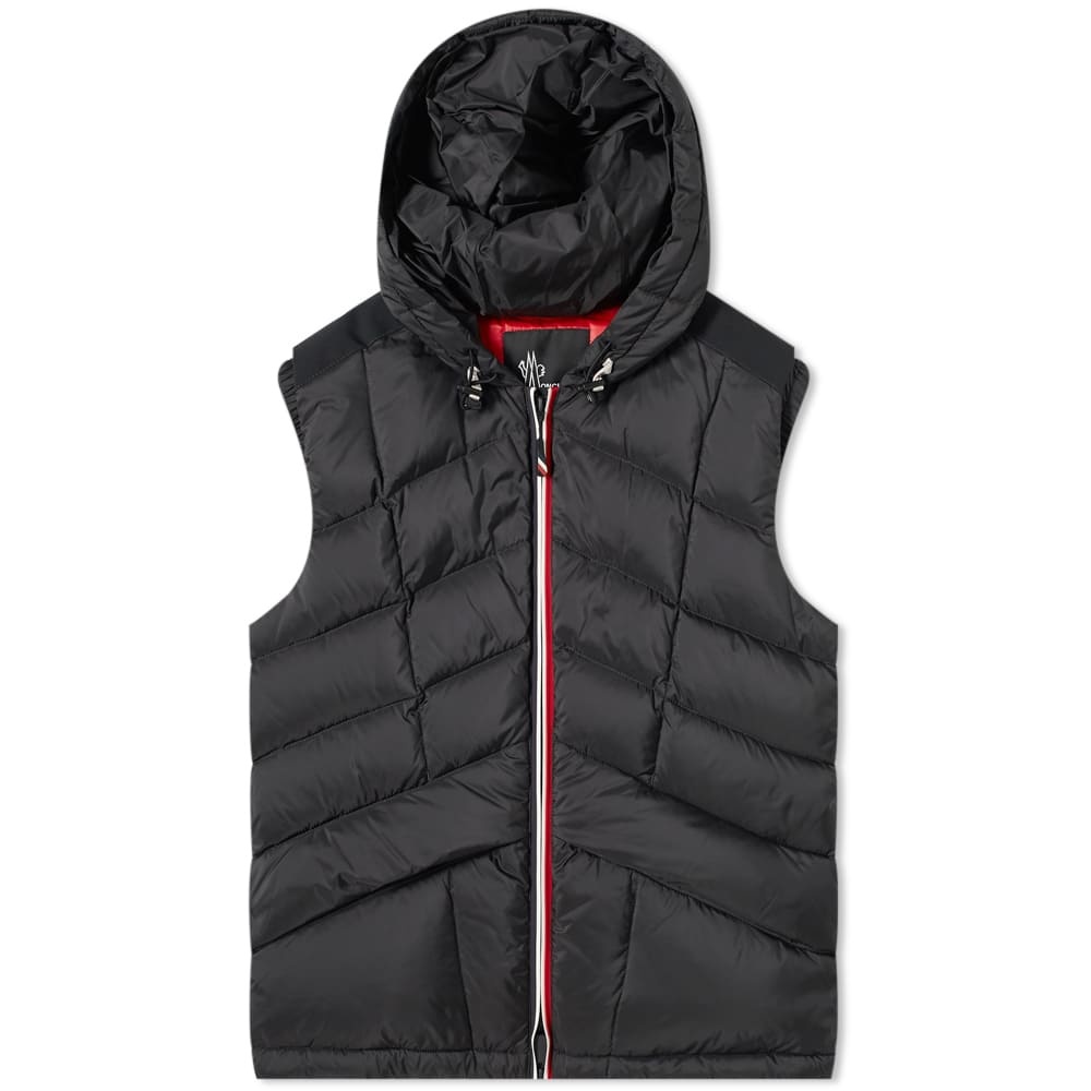 Moncler Grenoble Rossiniere Hooded Down Gilet - 1