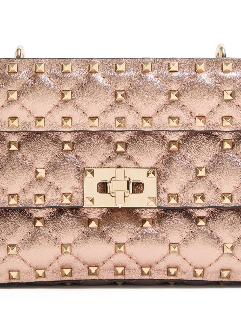 small Rockstud Spike quilted cross body bag 5