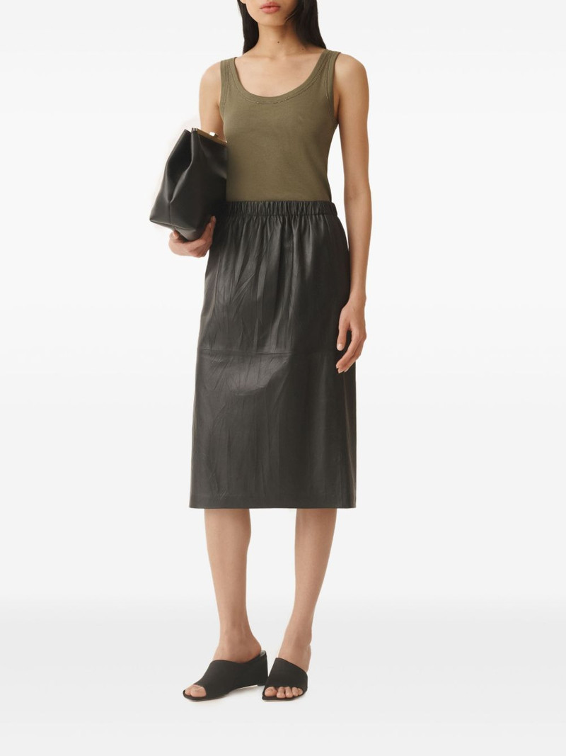 FABIANA FILIPPI bead-detail tank top outlook