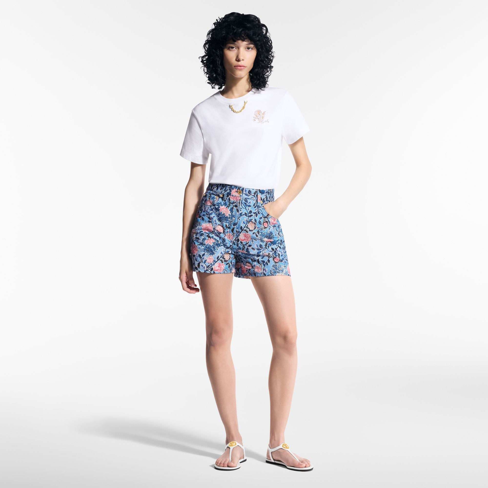 Broderie LV T-Shirt - 4